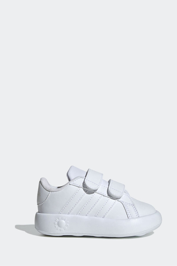 adidas White Kids Grand Court 2.0 Shoes