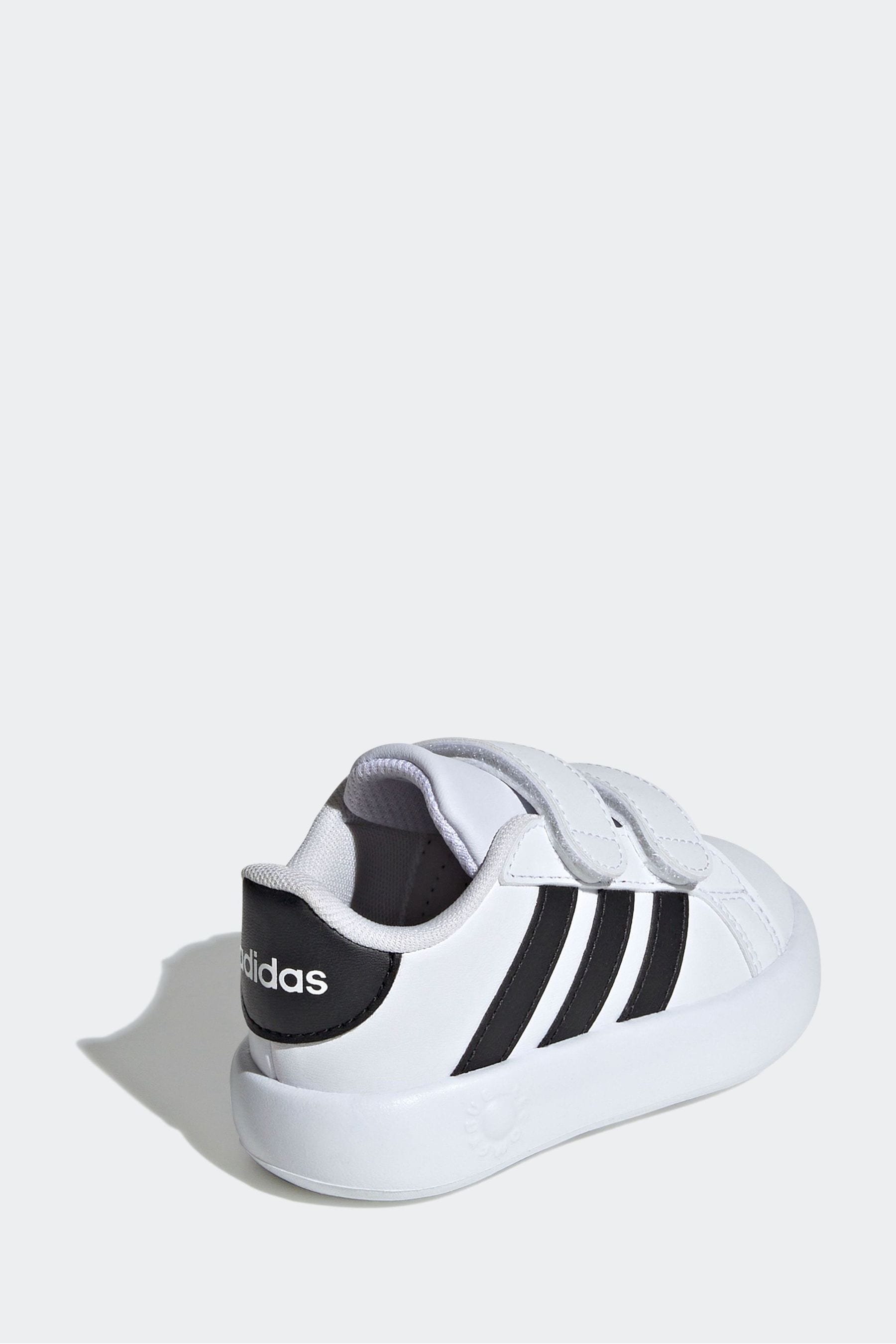 adidas Off White Kids Grand Court 2.0 Shoes