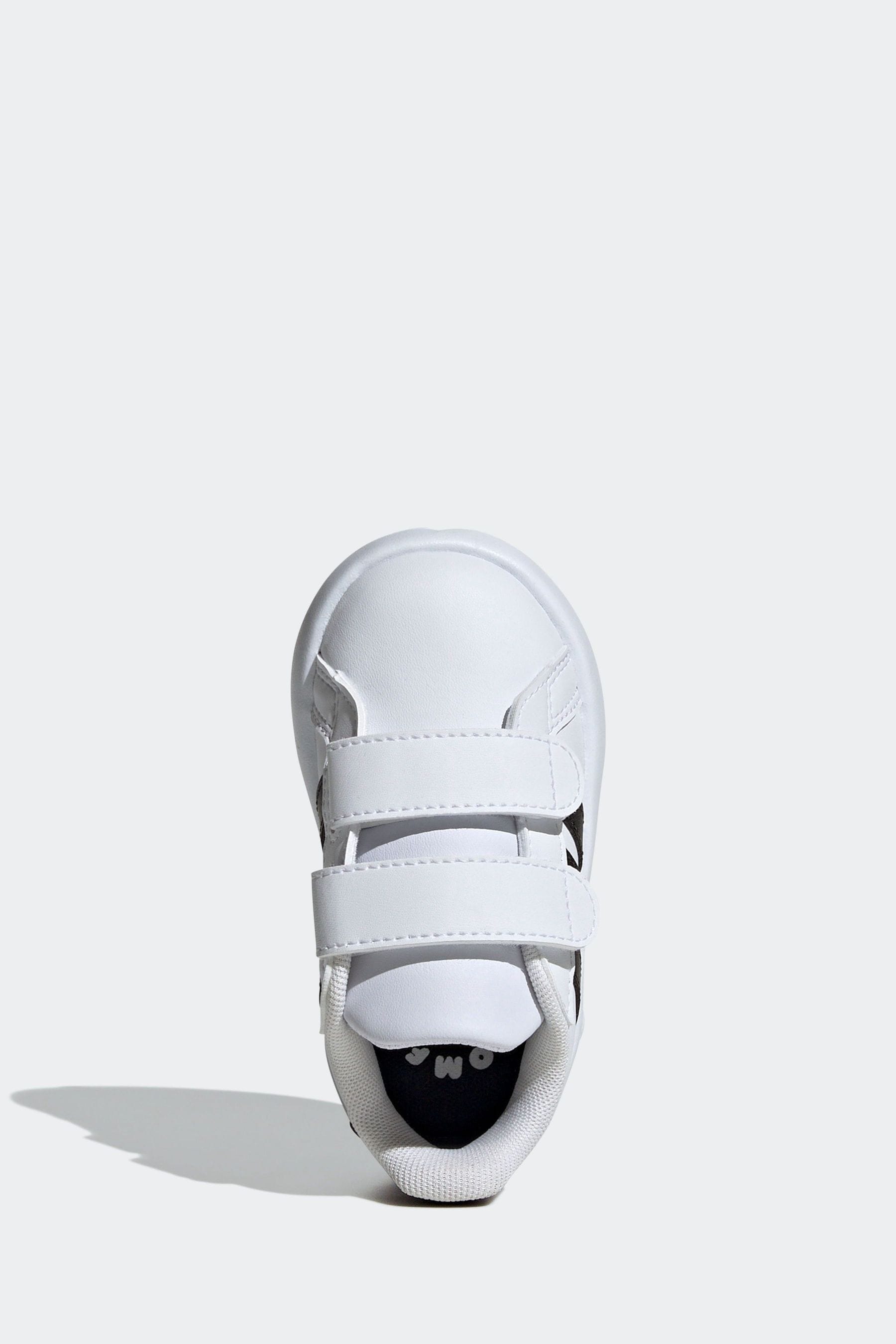 adidas Off White Kids Grand Court 2.0 Shoes