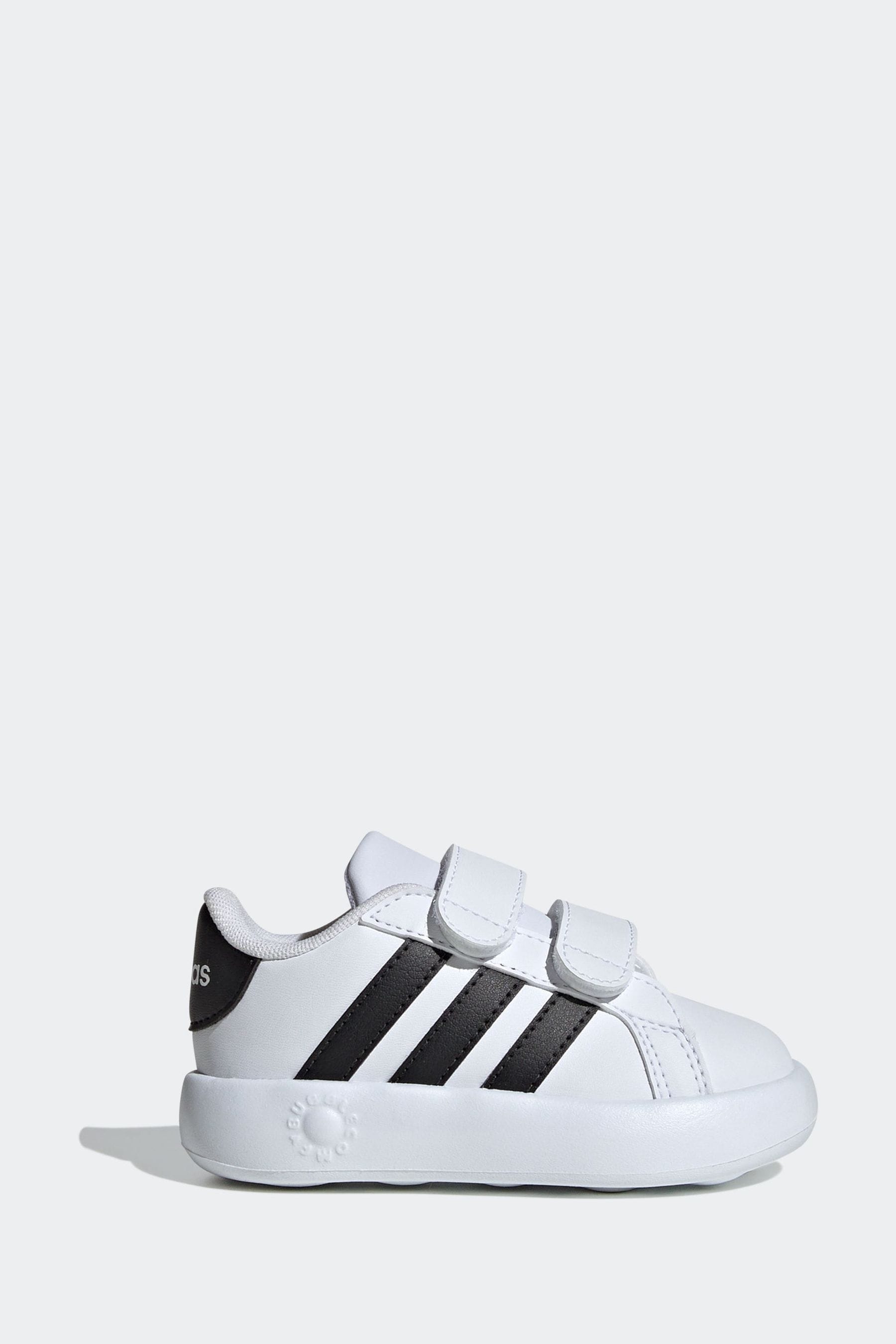 adidas Off White Kids Grand Court 2.0 Shoes