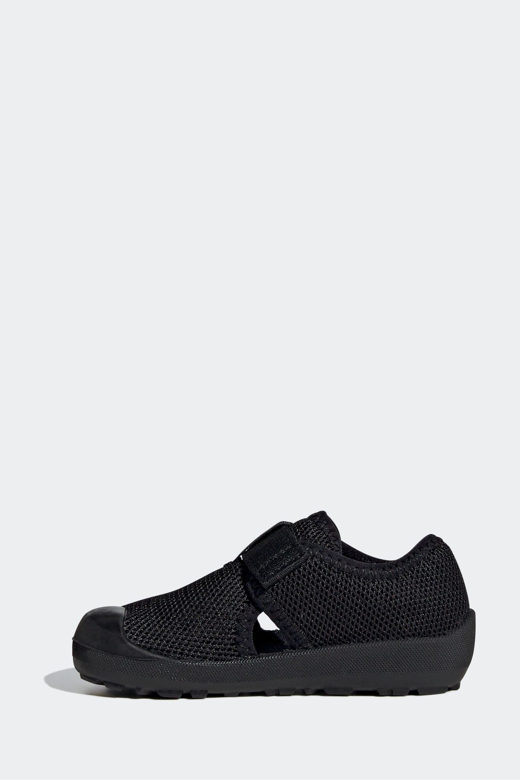 adidas Black Captain Toey Infant Sandals