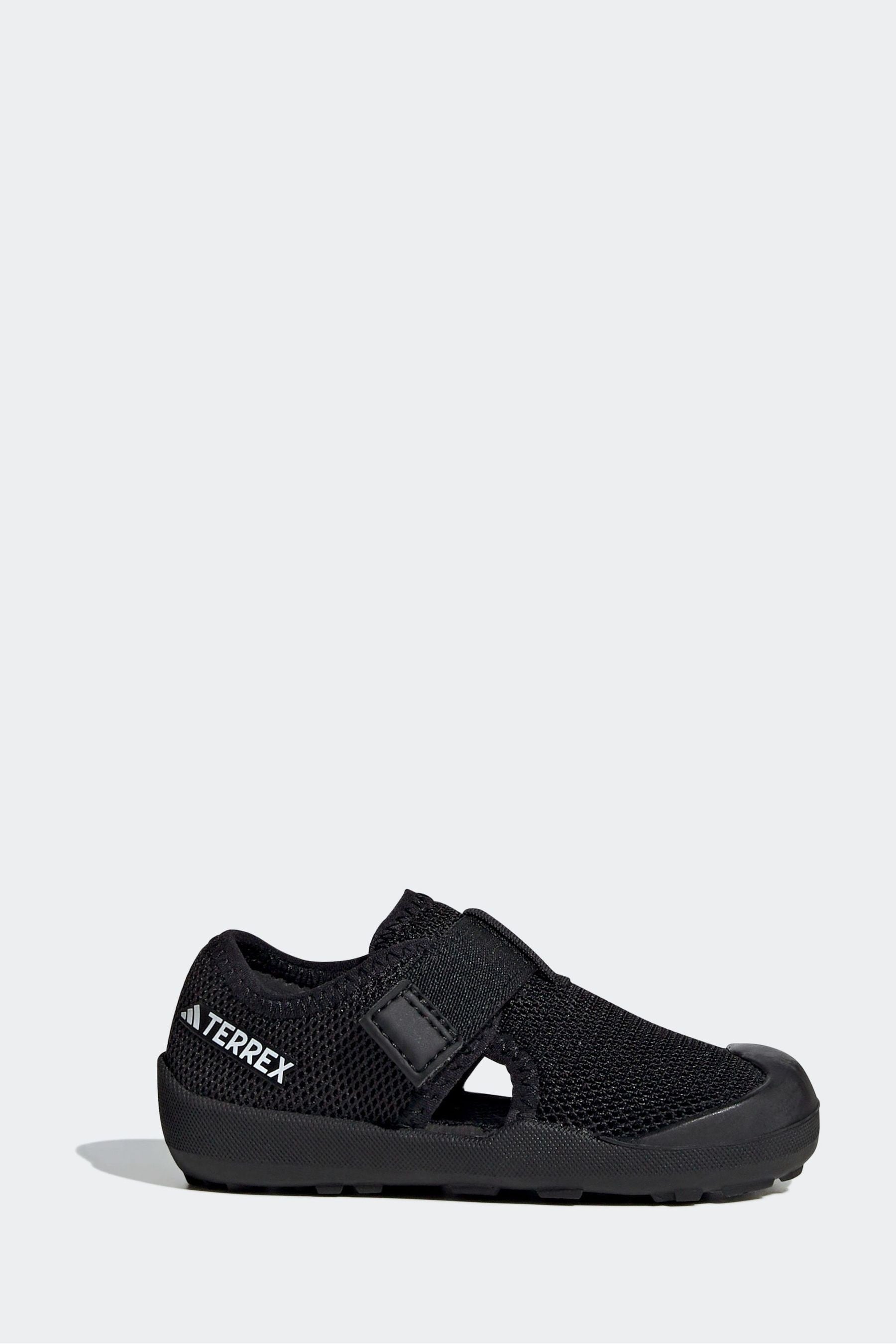 adidas Black Captain Toey Infant Sandals