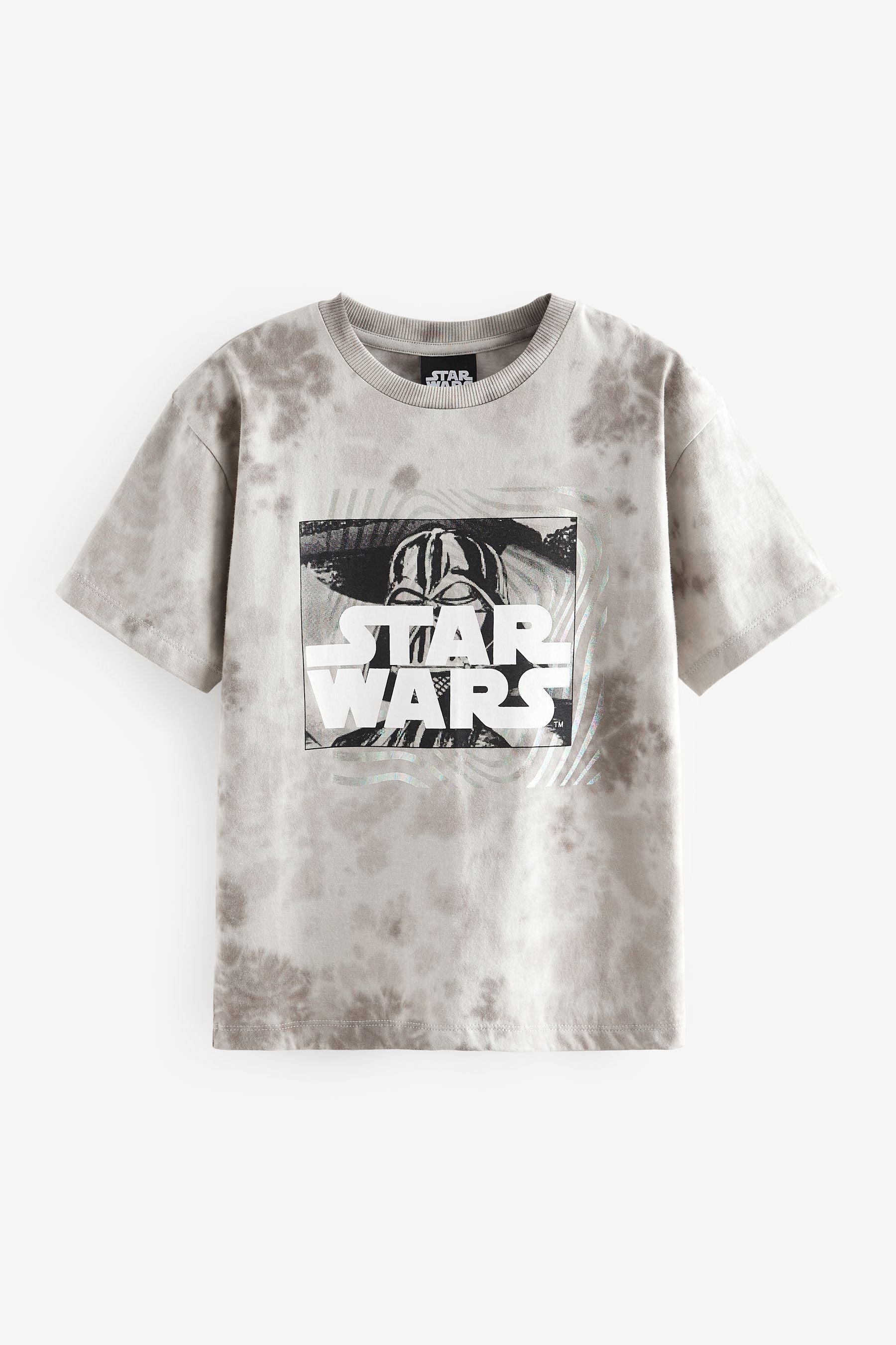 Grey Licensed Star Wars 100% Cotton T-Shirt (3-16yrs)