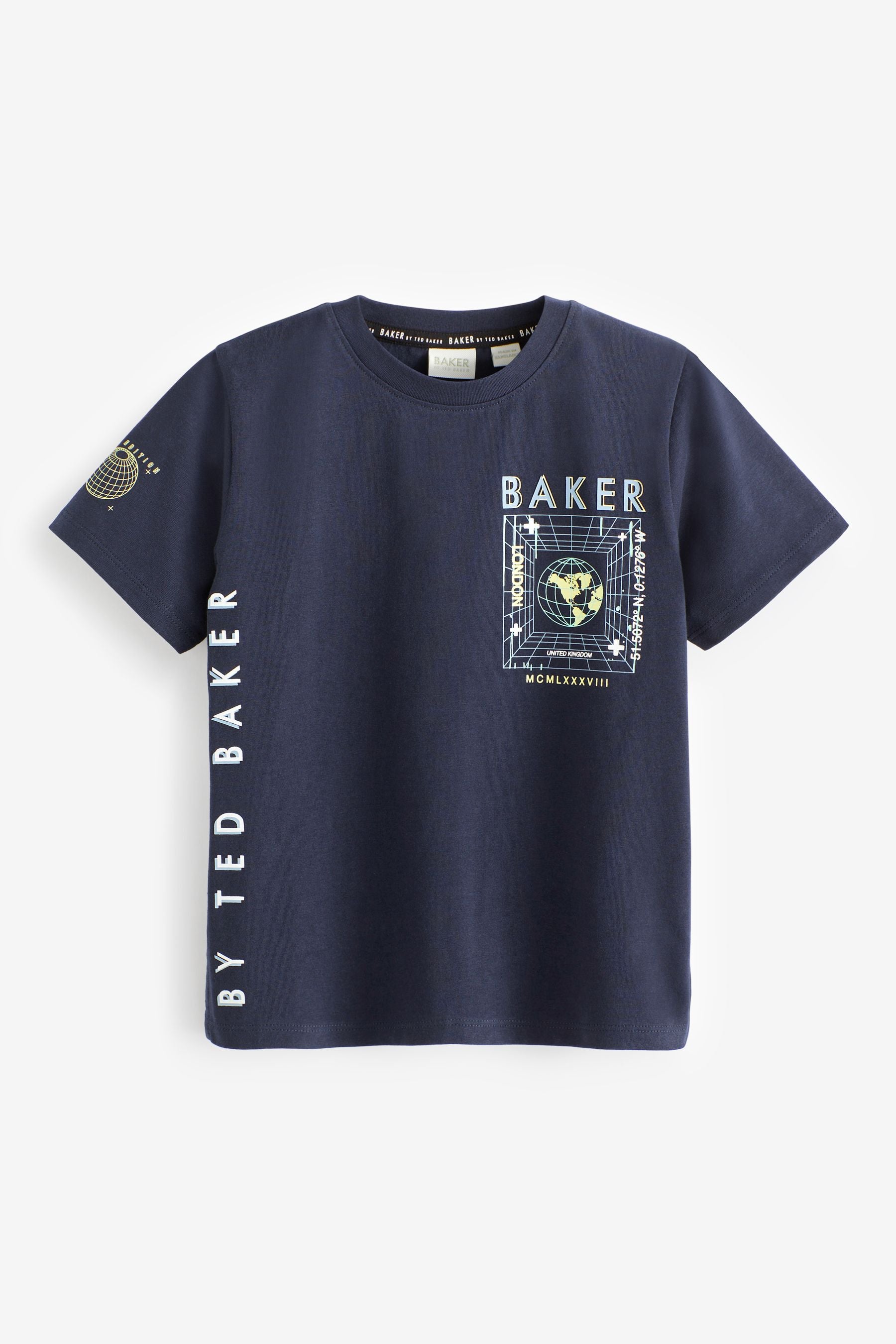 Navy Baker by Ted Baker Navy Graphic T-Shirt