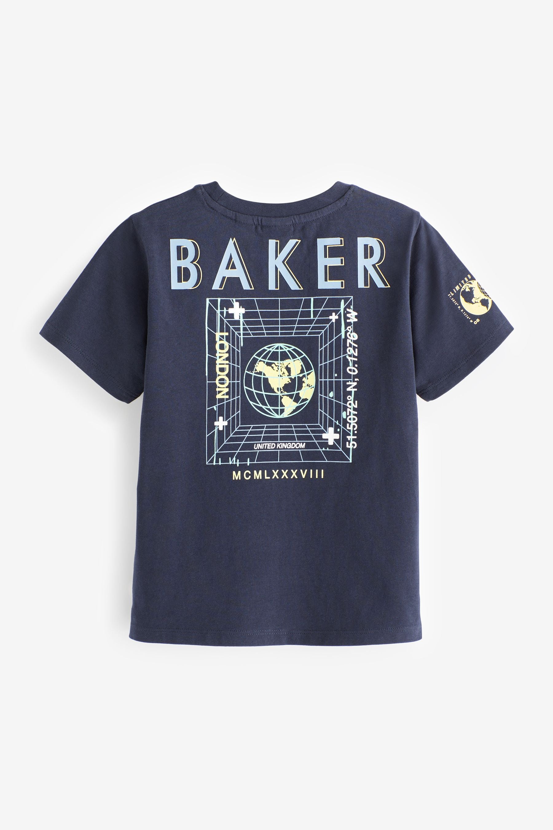 Navy Baker by Ted Baker Navy Graphic T-Shirt