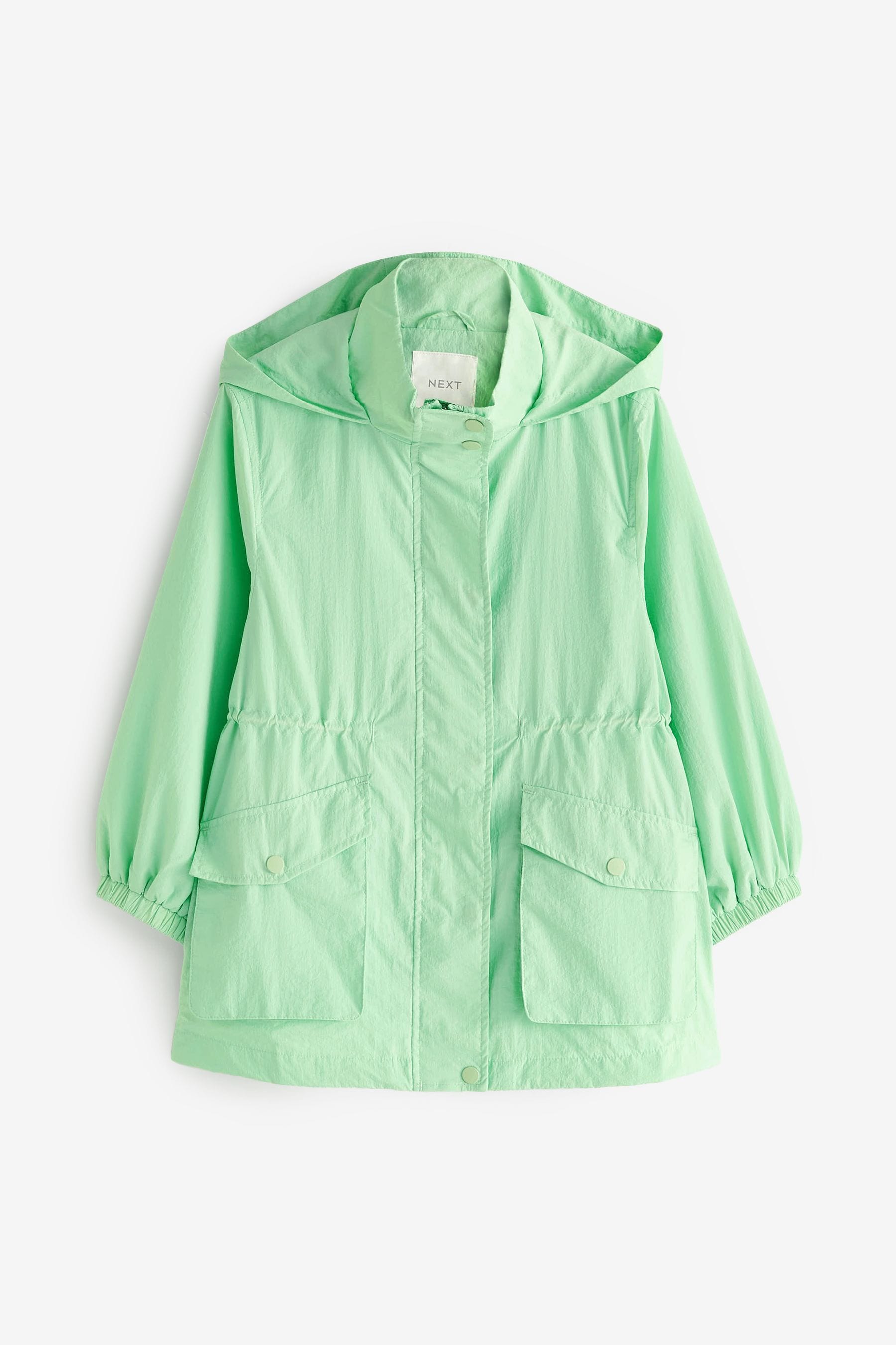 Green Shower Resistant Cagoule (3-16yrs)