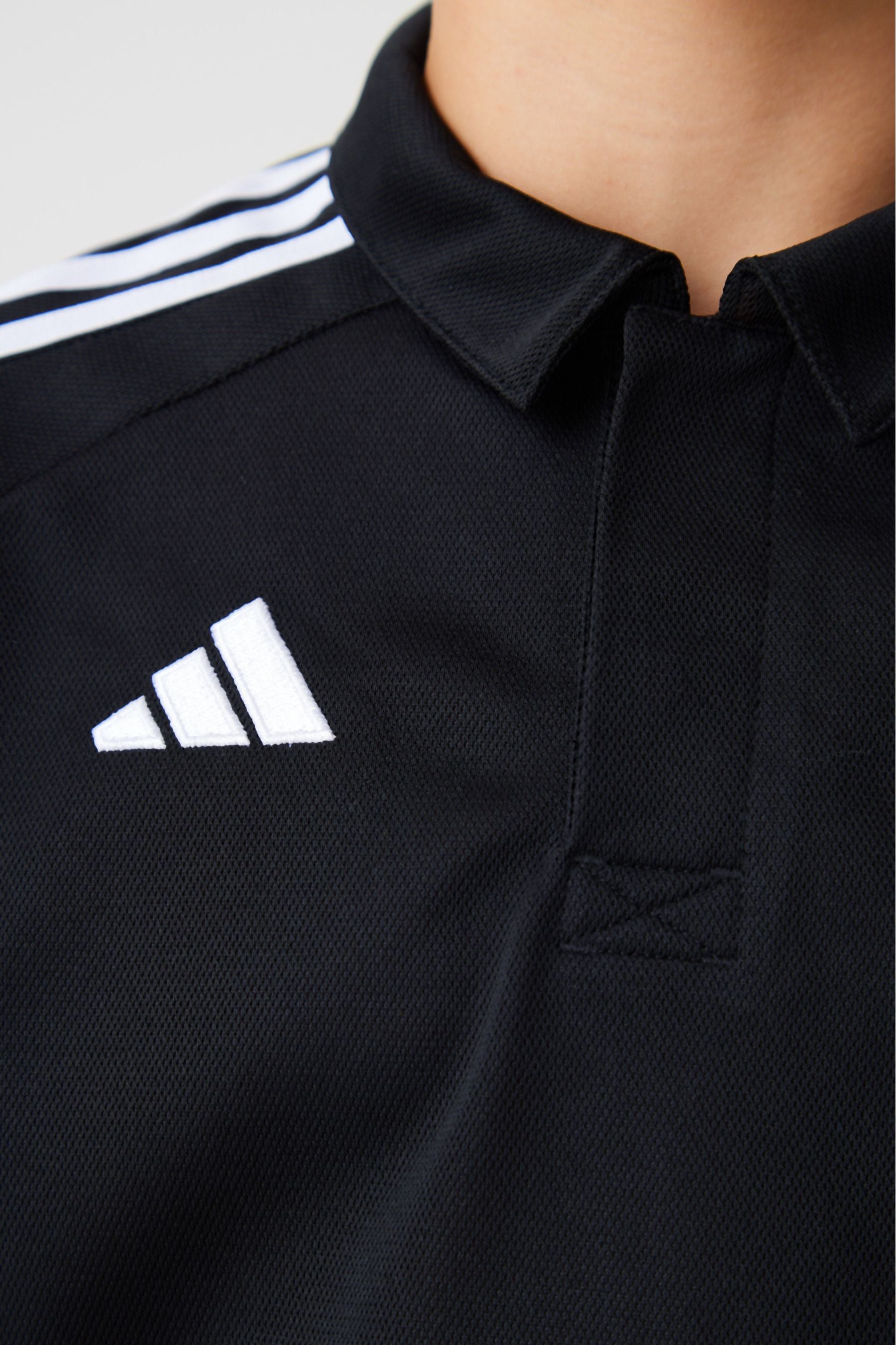 adidas Black Tiro 23 League Polo Shirt