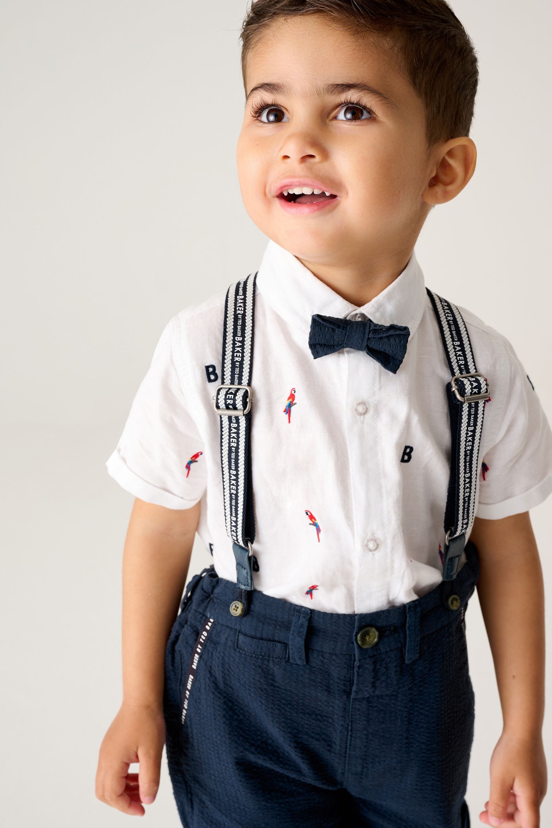 Baker by Ted Baker Shirt, Shorts and Braces Set