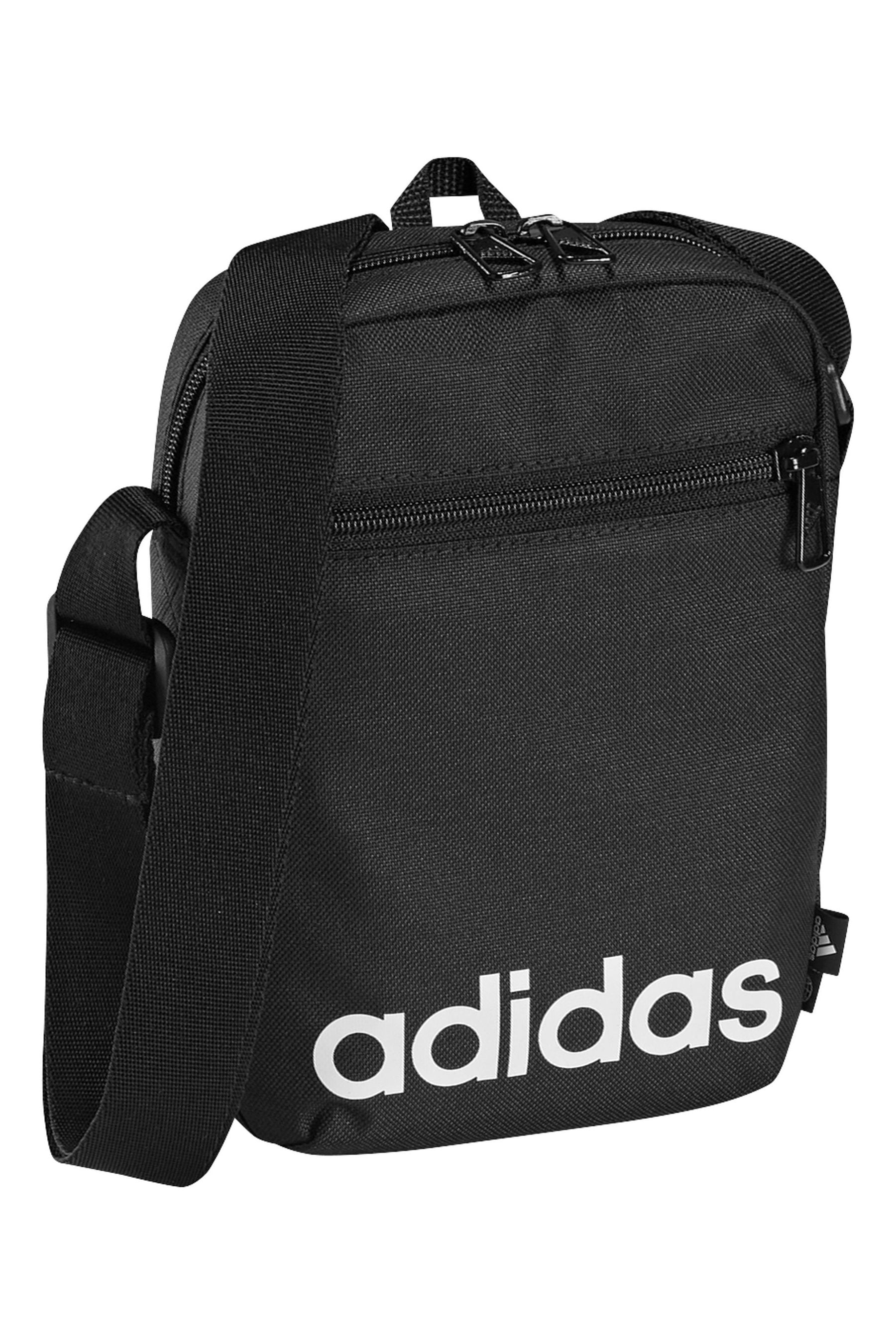 adidas Black Linear Organiser Bag