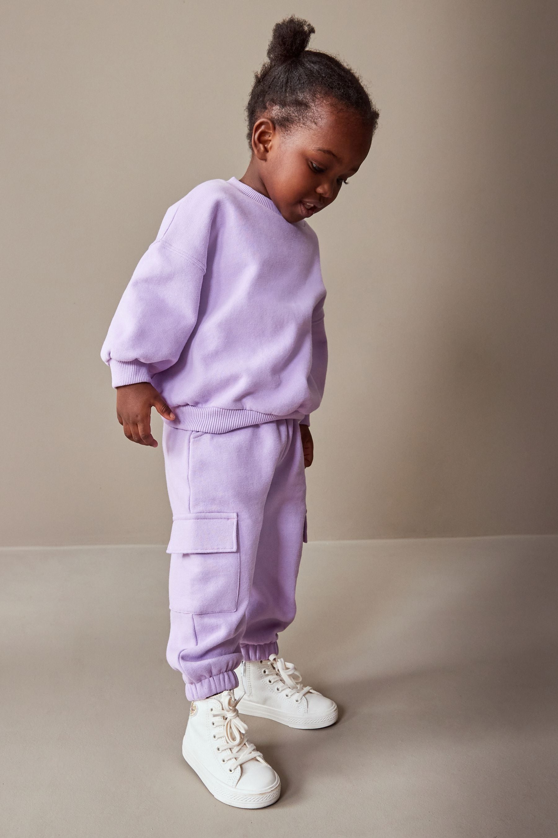 Lilac Purple Joggers (3mths-7yrs)