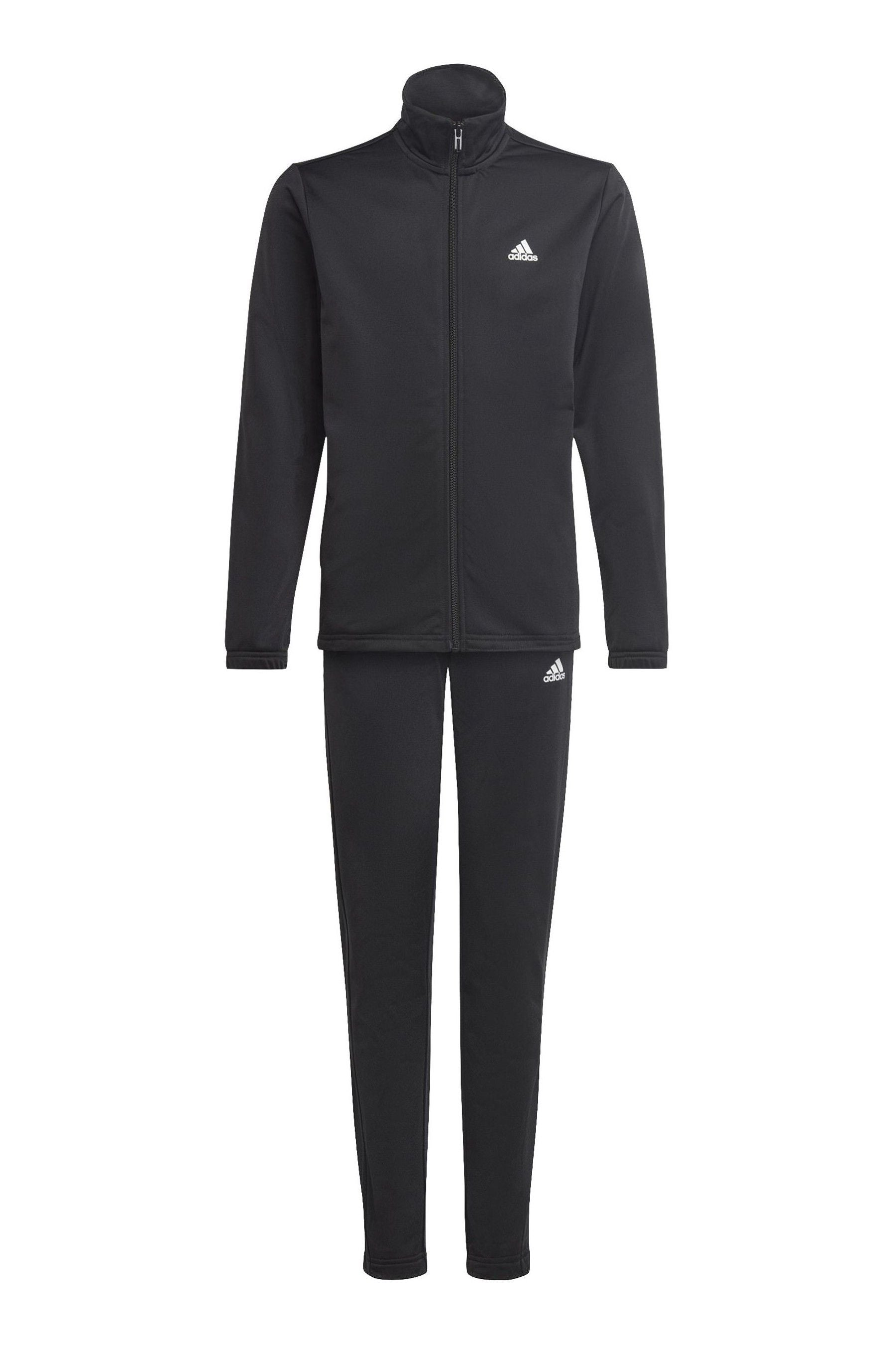 Black adidas Essentials Big Logo Tracksuit