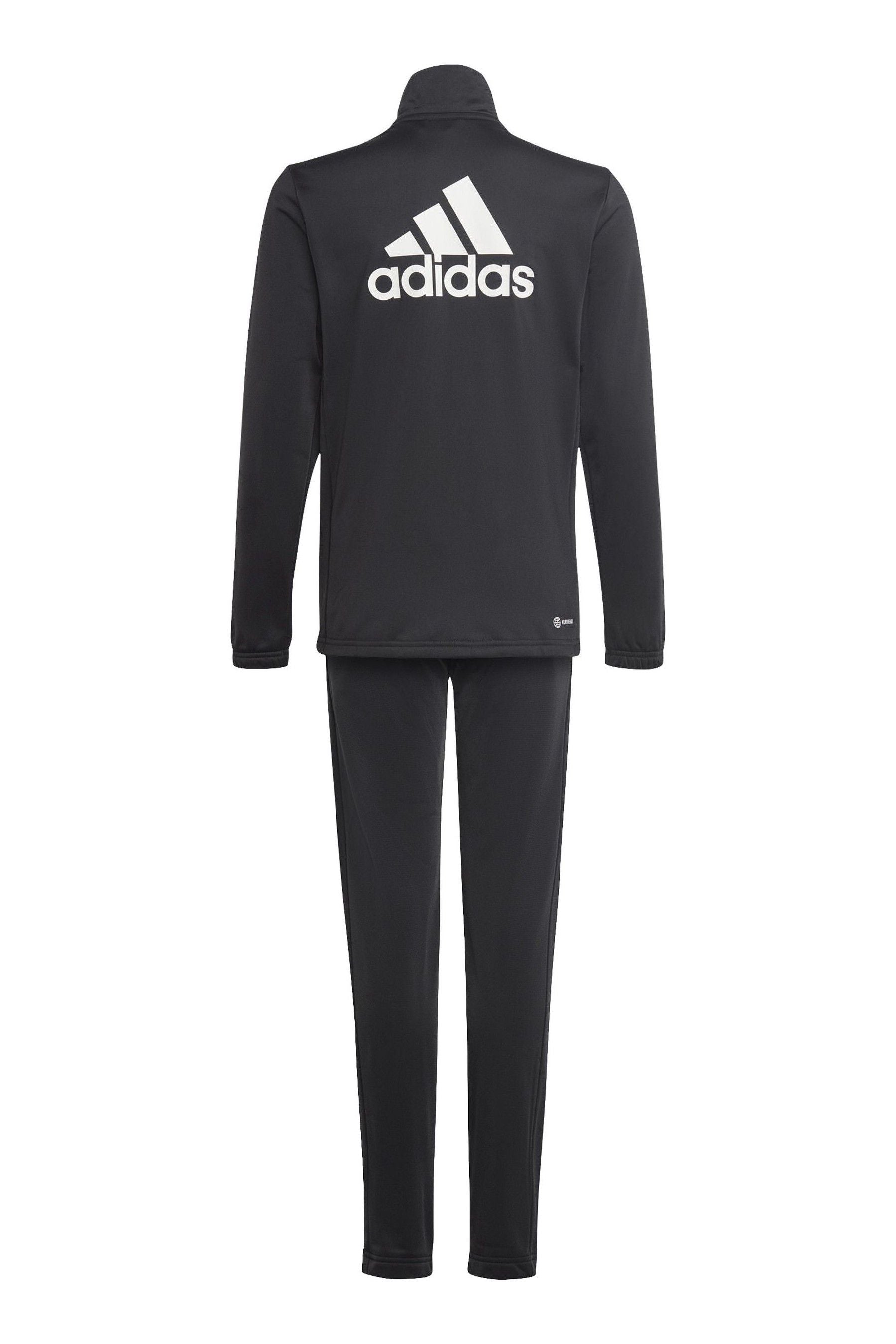 Black adidas Essentials Big Logo Tracksuit