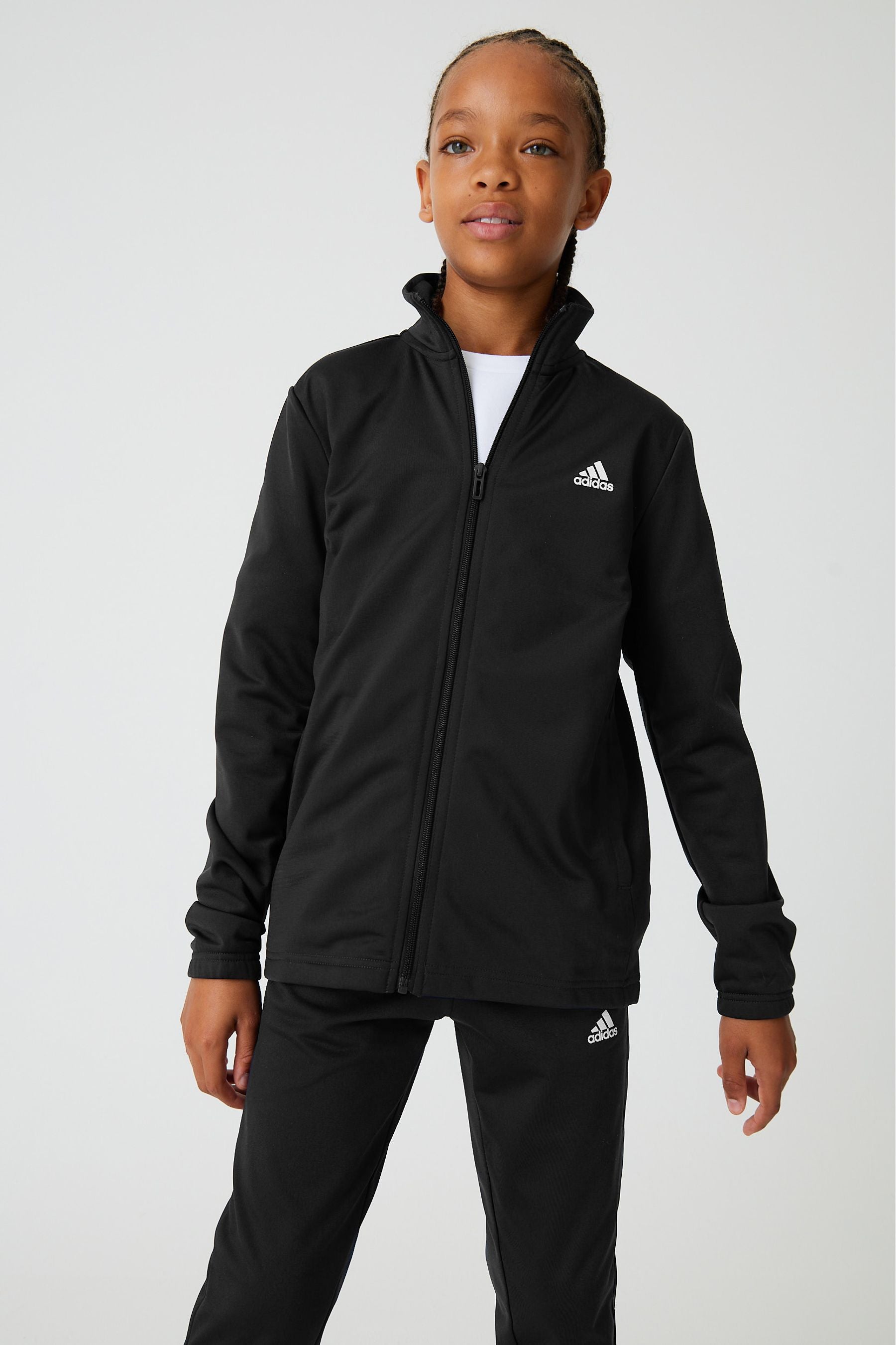 Black adidas Essentials Big Logo Tracksuit