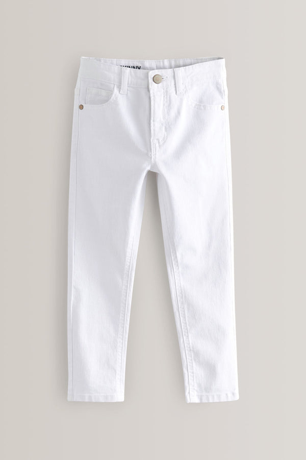 White Skinny Fit Stretch Jeans (3-17yrs)