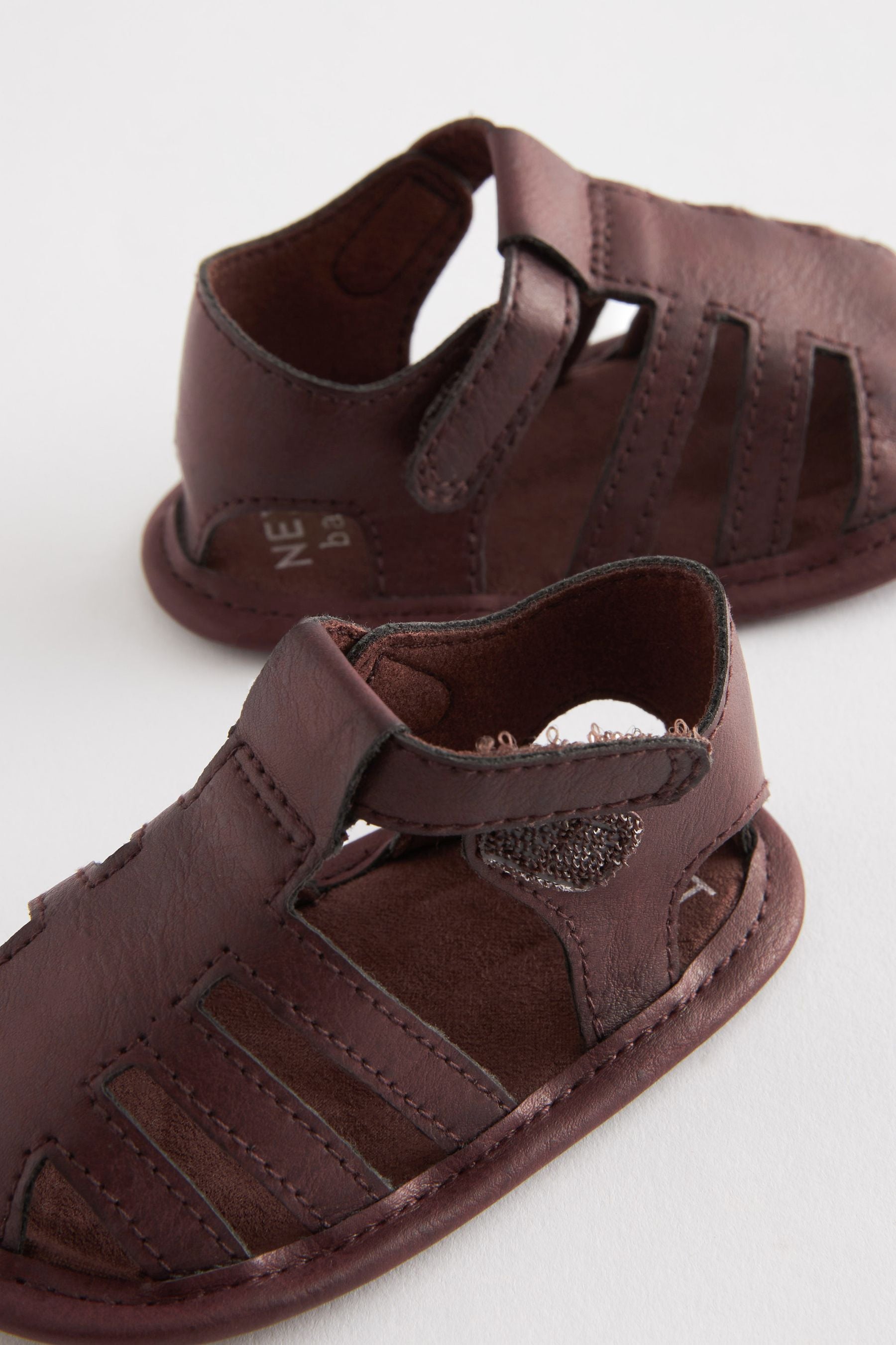 Brown Fisherman Baby Sandals (0-24mths)