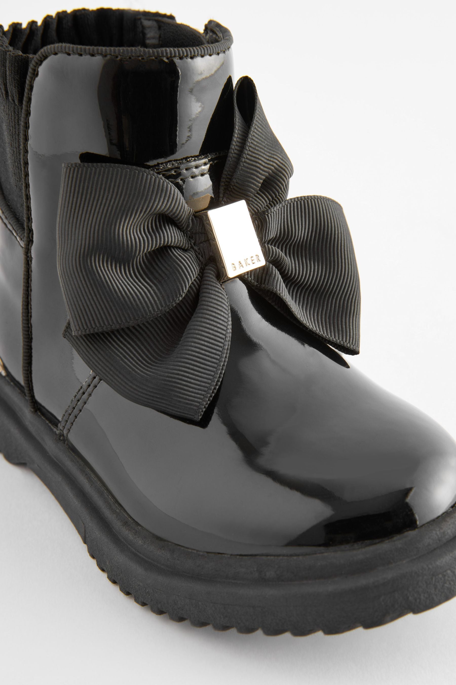 Baker by Ted Baker Girls Chelsea Boots with Bow