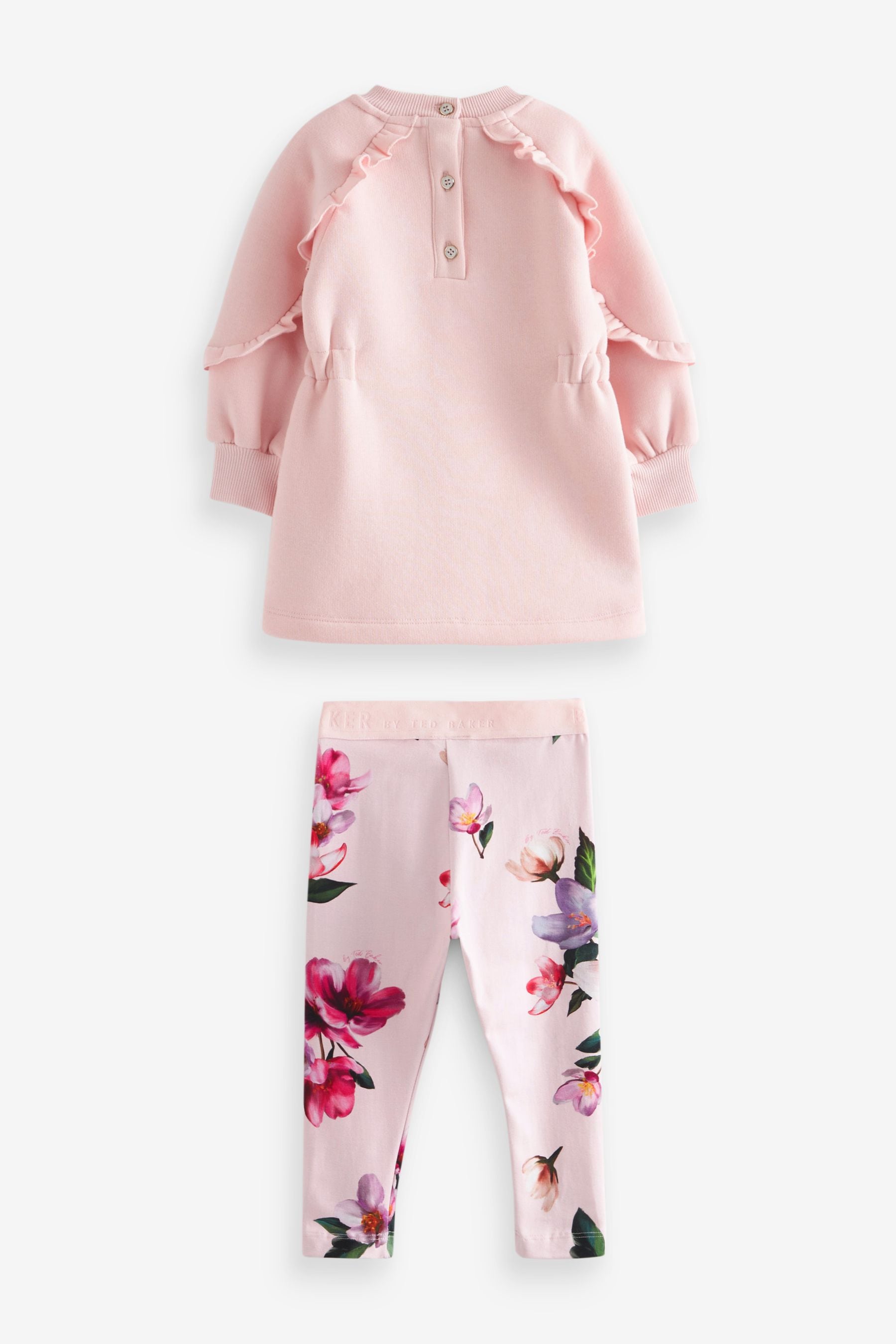 Baker by Ted Baker Floral Legging and Longline Sweater Set