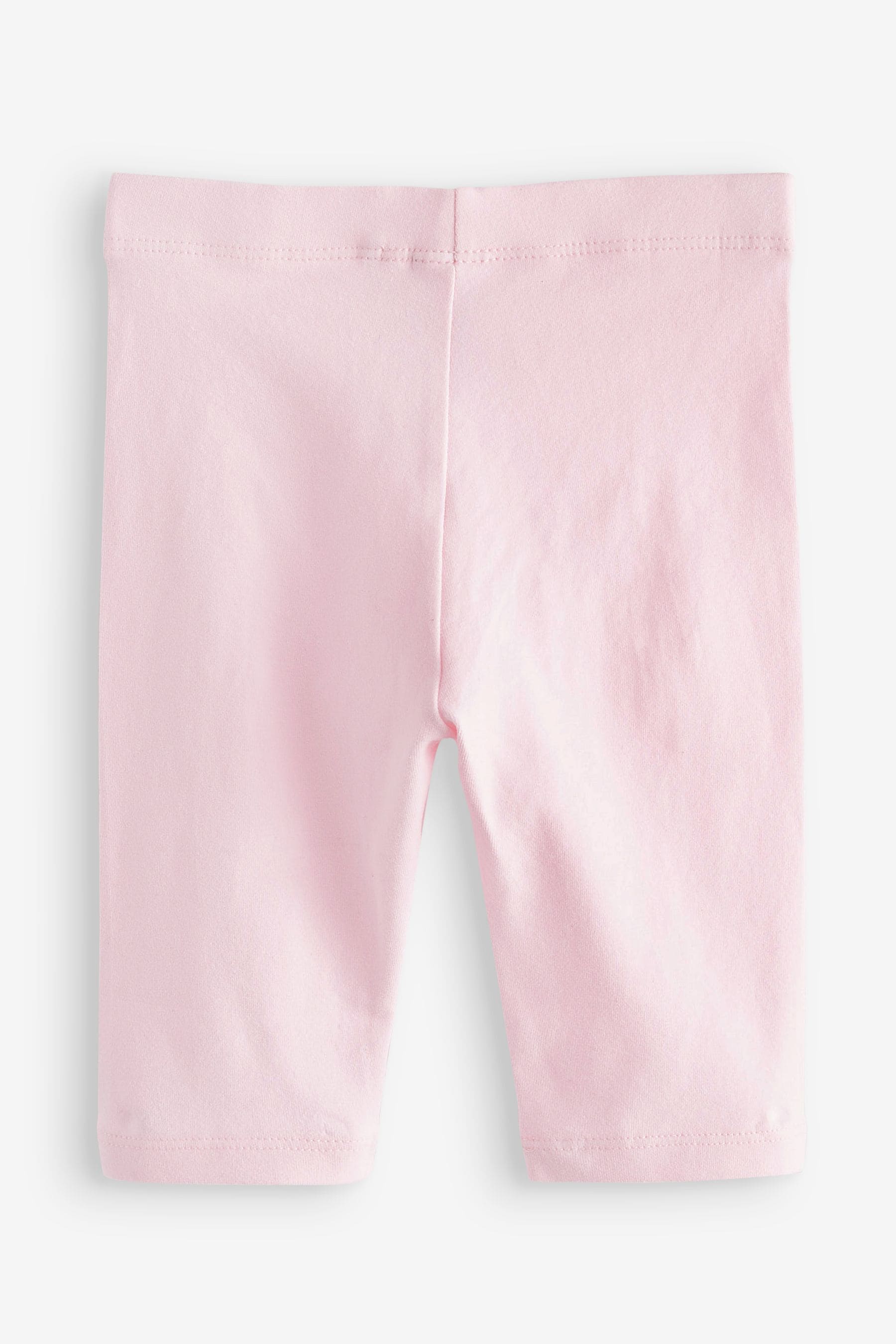 Pale Pink Cropped Leggings (3mths-7yrs)