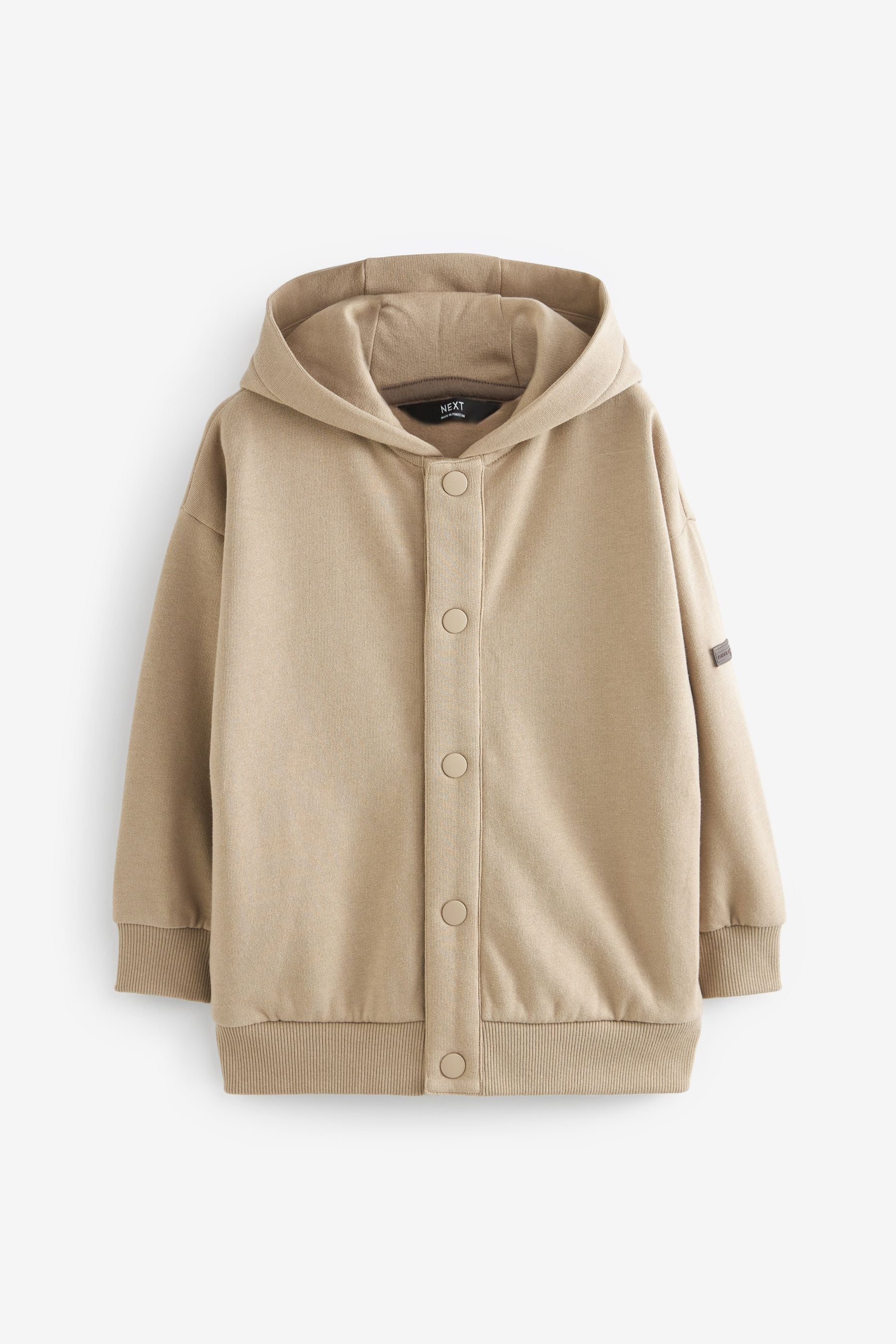 Stone Bomber Popper Hoodie (3-16yrs)