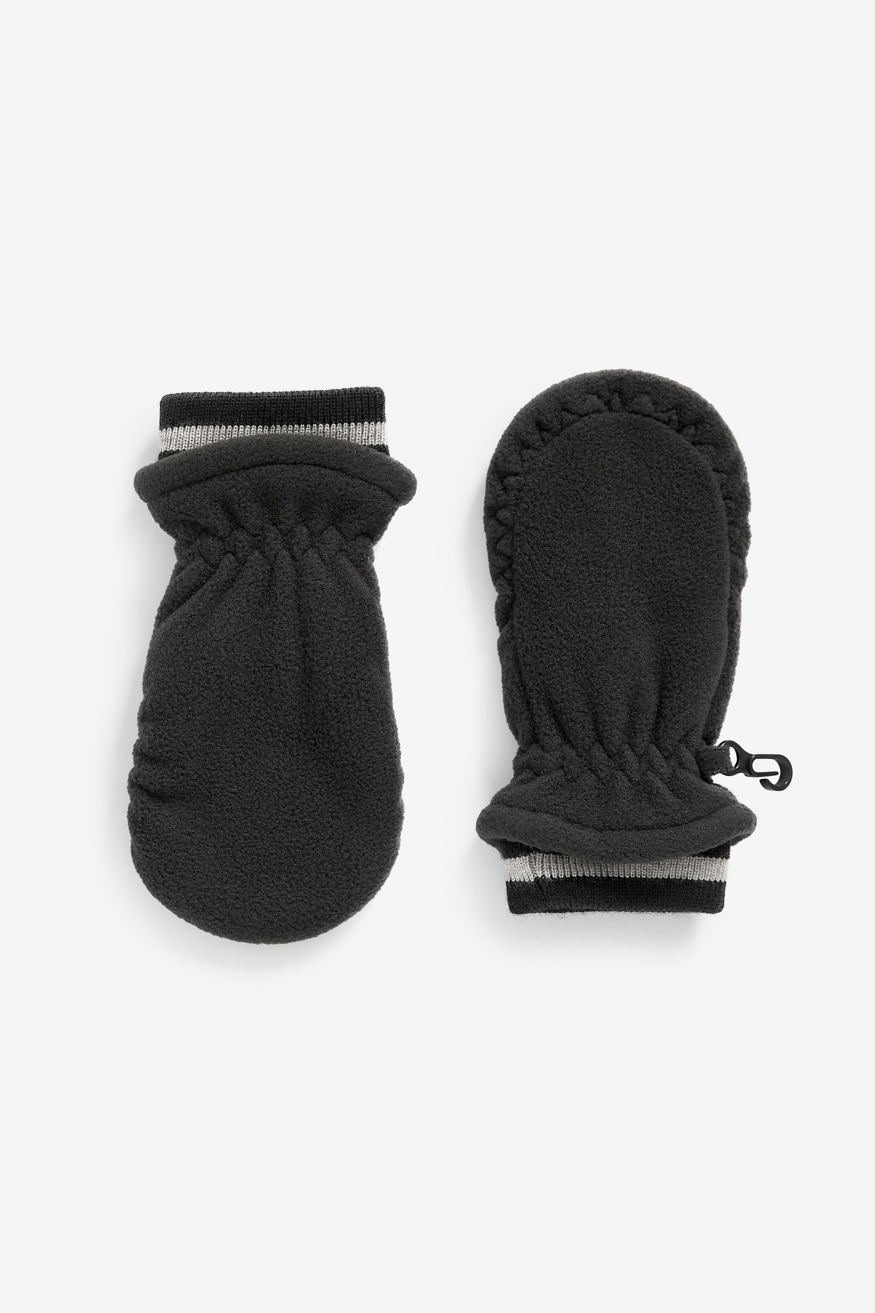 Black Fleece Mittens (3mths-6yrs)