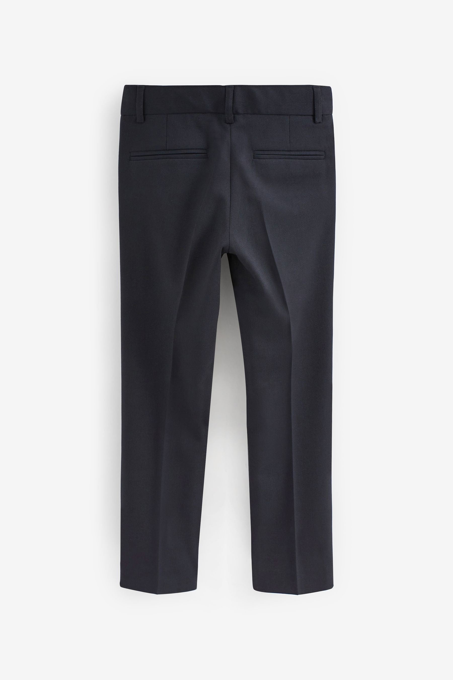 Navy Blue Skinny Fit Suit Trousers (12mths-16yrs)