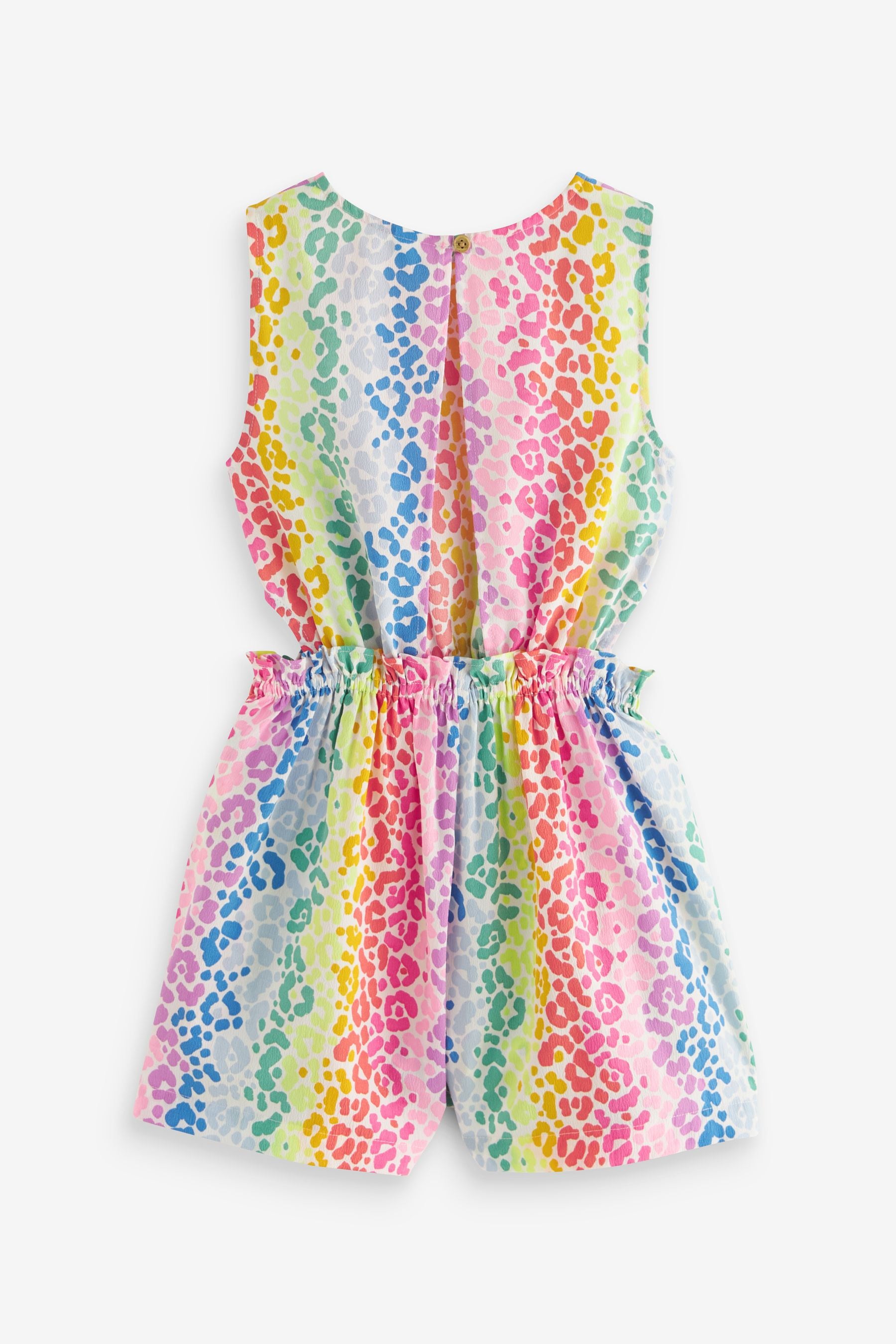 Rainbow Animal Cut-Out Detail Playsuit (3-16yrs)