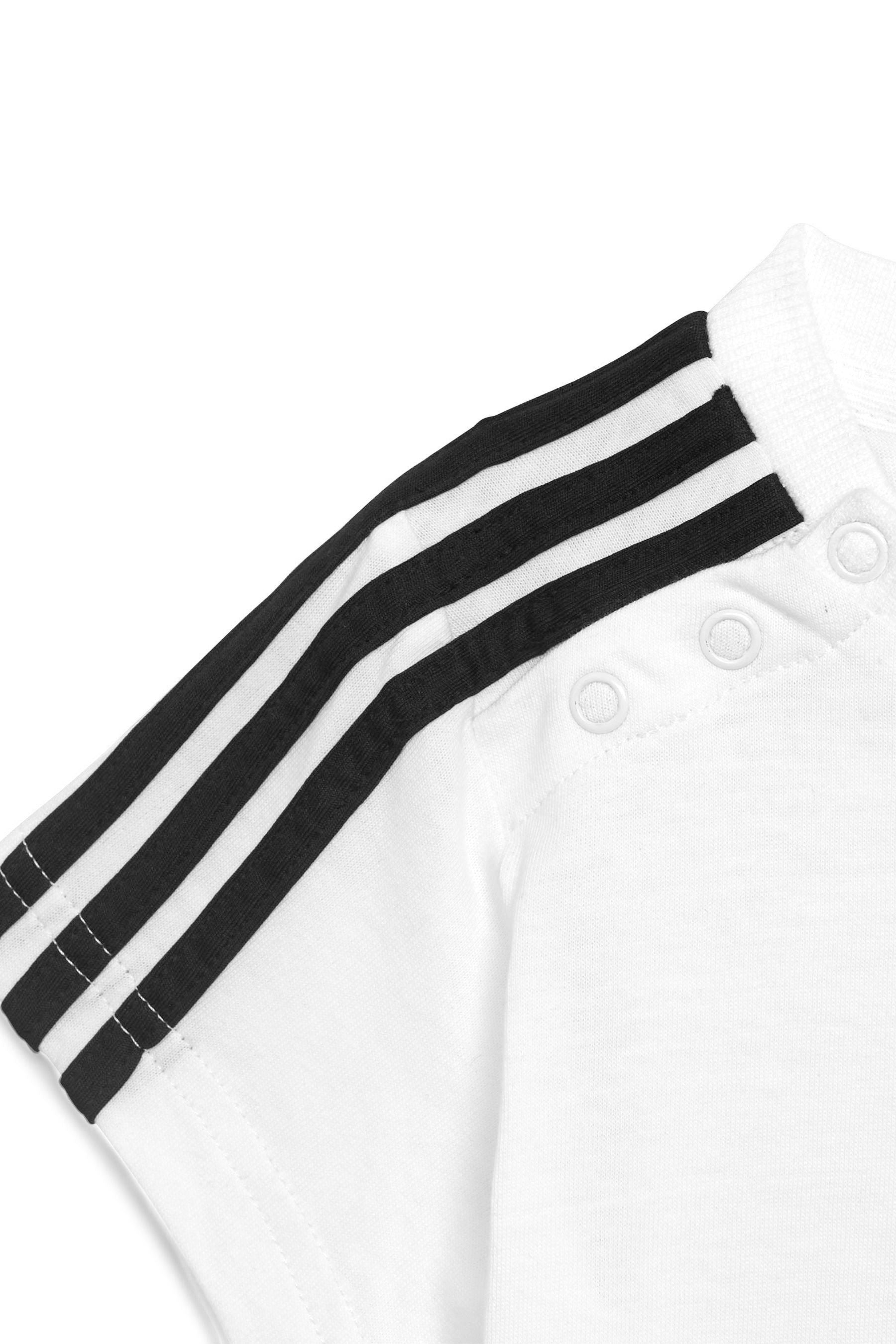 White adidas Sportswear Essentials T-Shirt and Shorts Set