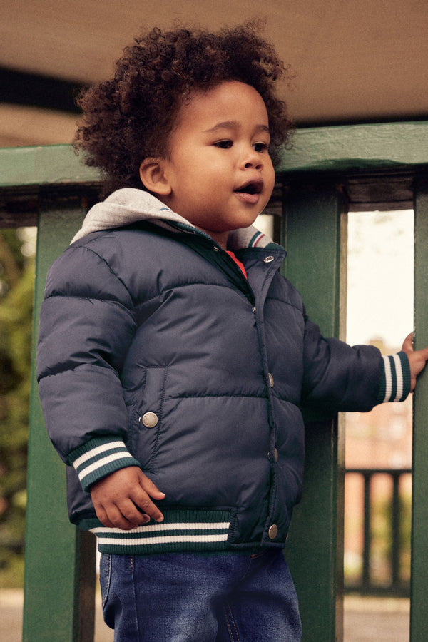 Navy Blue Padded Coat (3mths-7yrs)