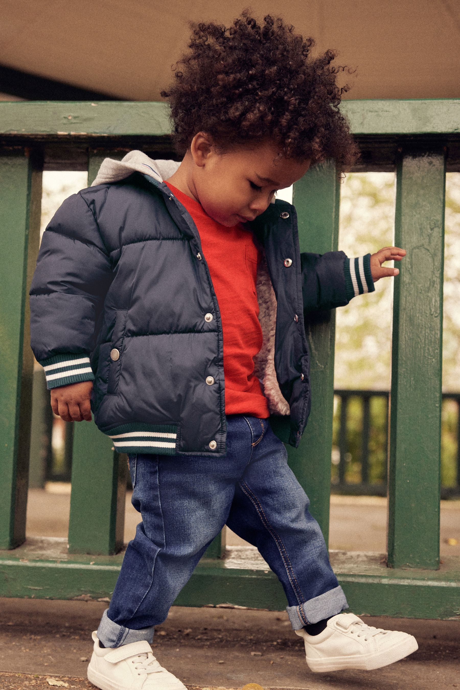 Navy Blue Padded Coat (3mths-7yrs)