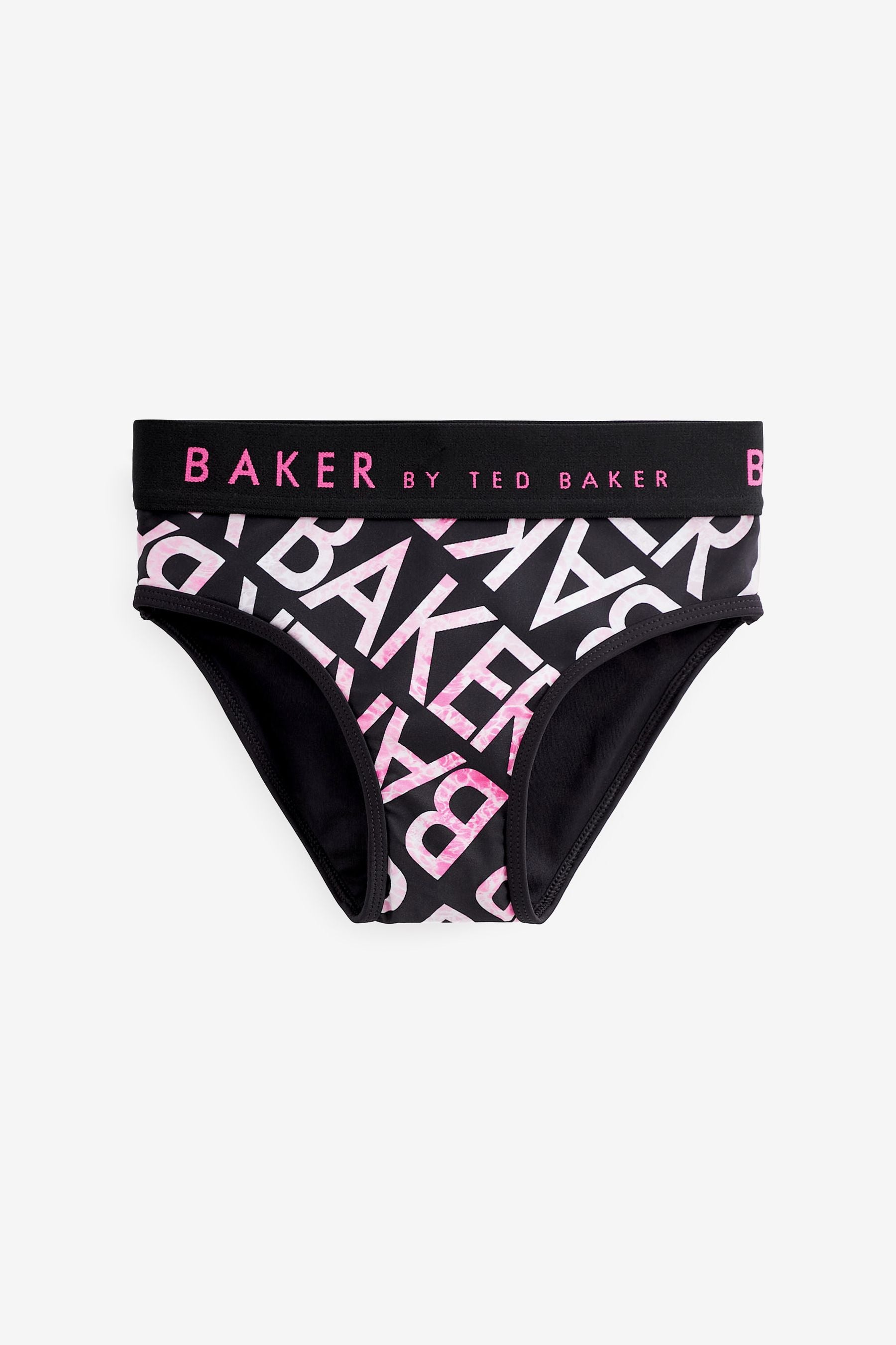 Baker by Ted Baker Frilled Logo Bikini