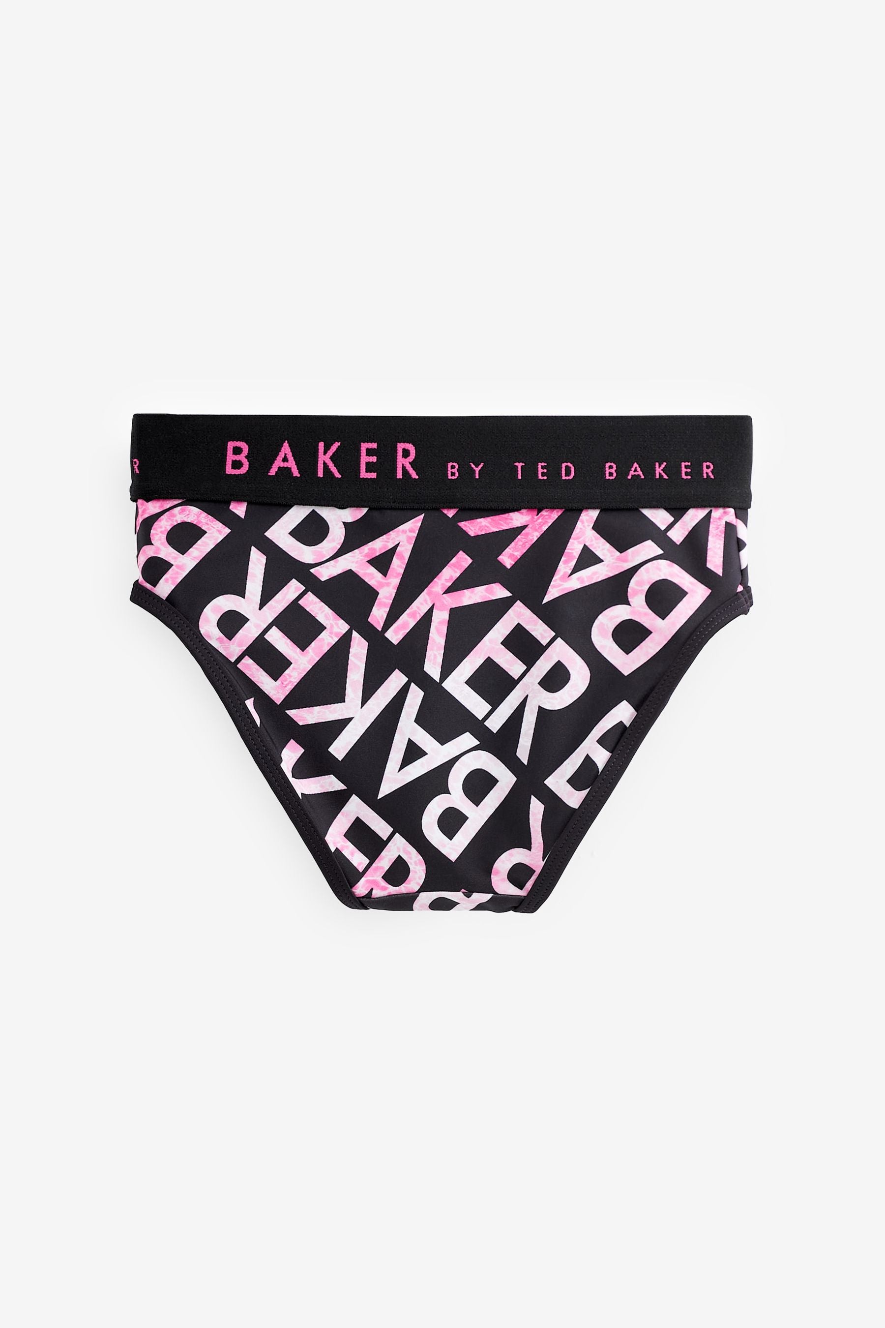 Baker by Ted Baker Frilled Logo Bikini