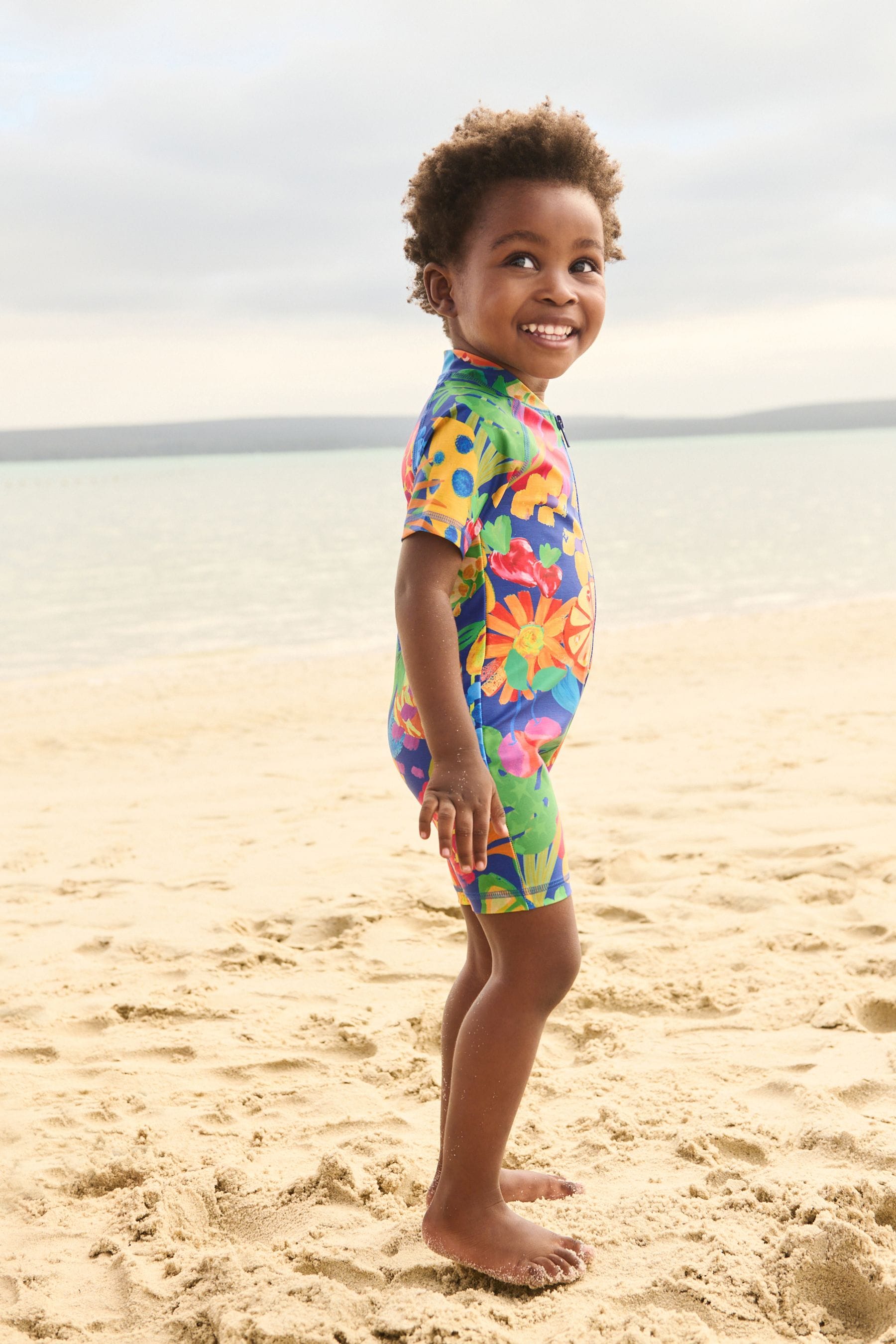 Cobalt Blue Sunsafe Swimsuit (3mths-7yrs)