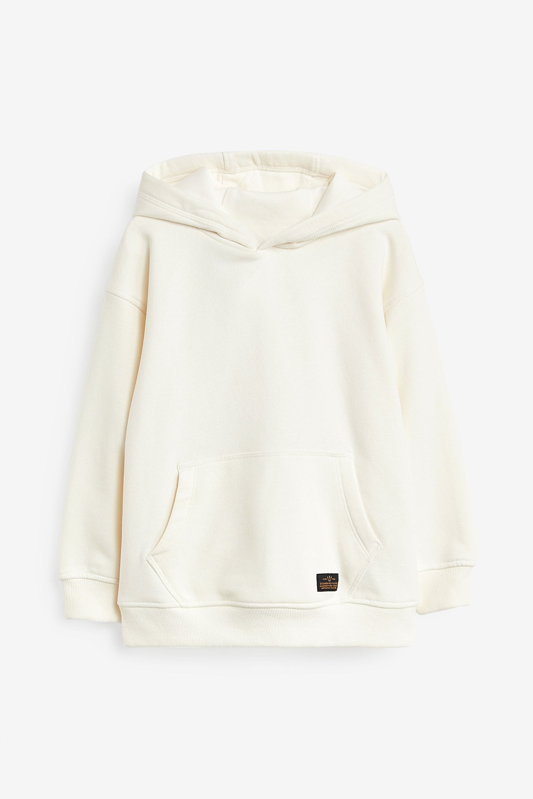 Off White Plain Jersey Hoodie (3-16yrs)