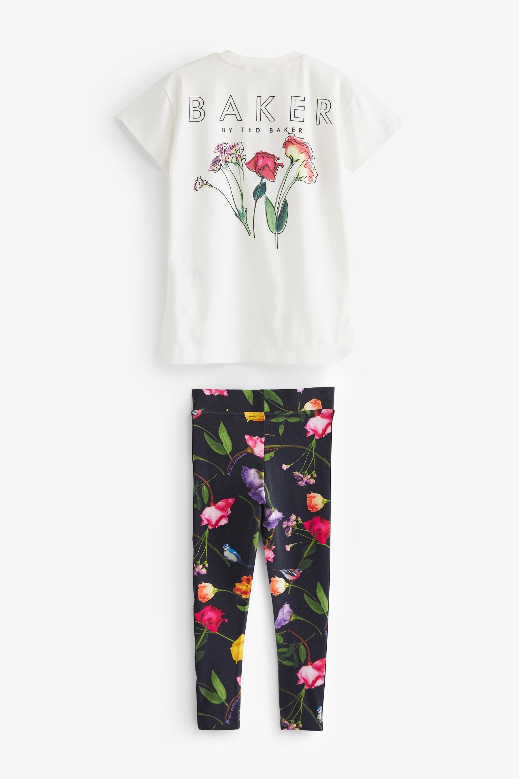 Baker by Ted Baker Floral Legging and T-Shirt Set