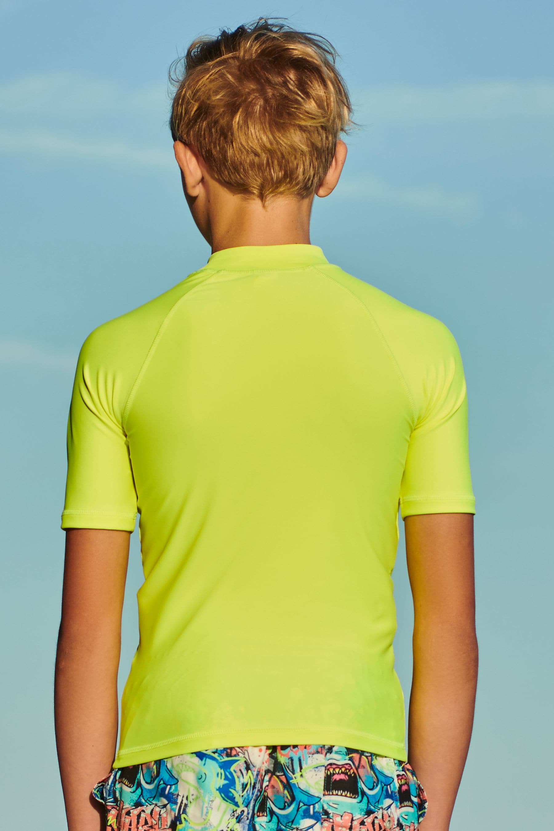 Yellow Sunsafe Rash Vest (1.5-16yrs)