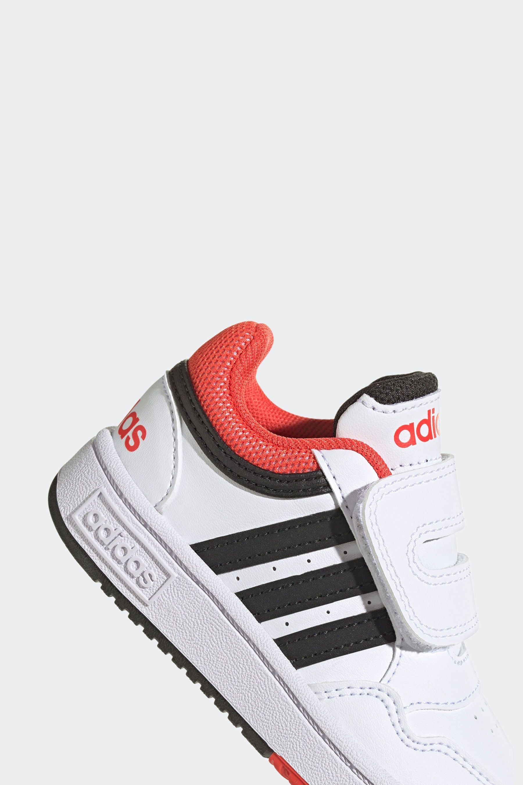 adidas White Hoops Shoes