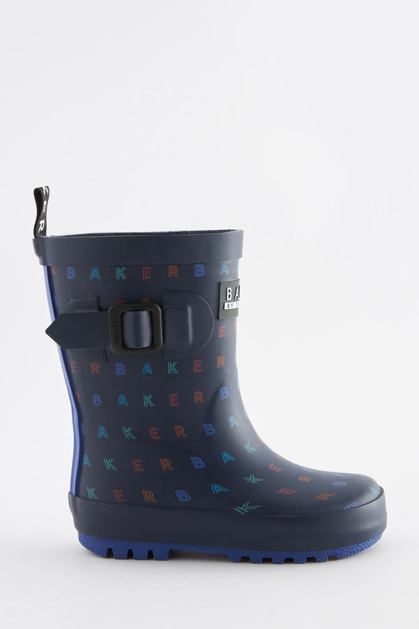 Baker by Ted Baker Boys Logo Welly Boots