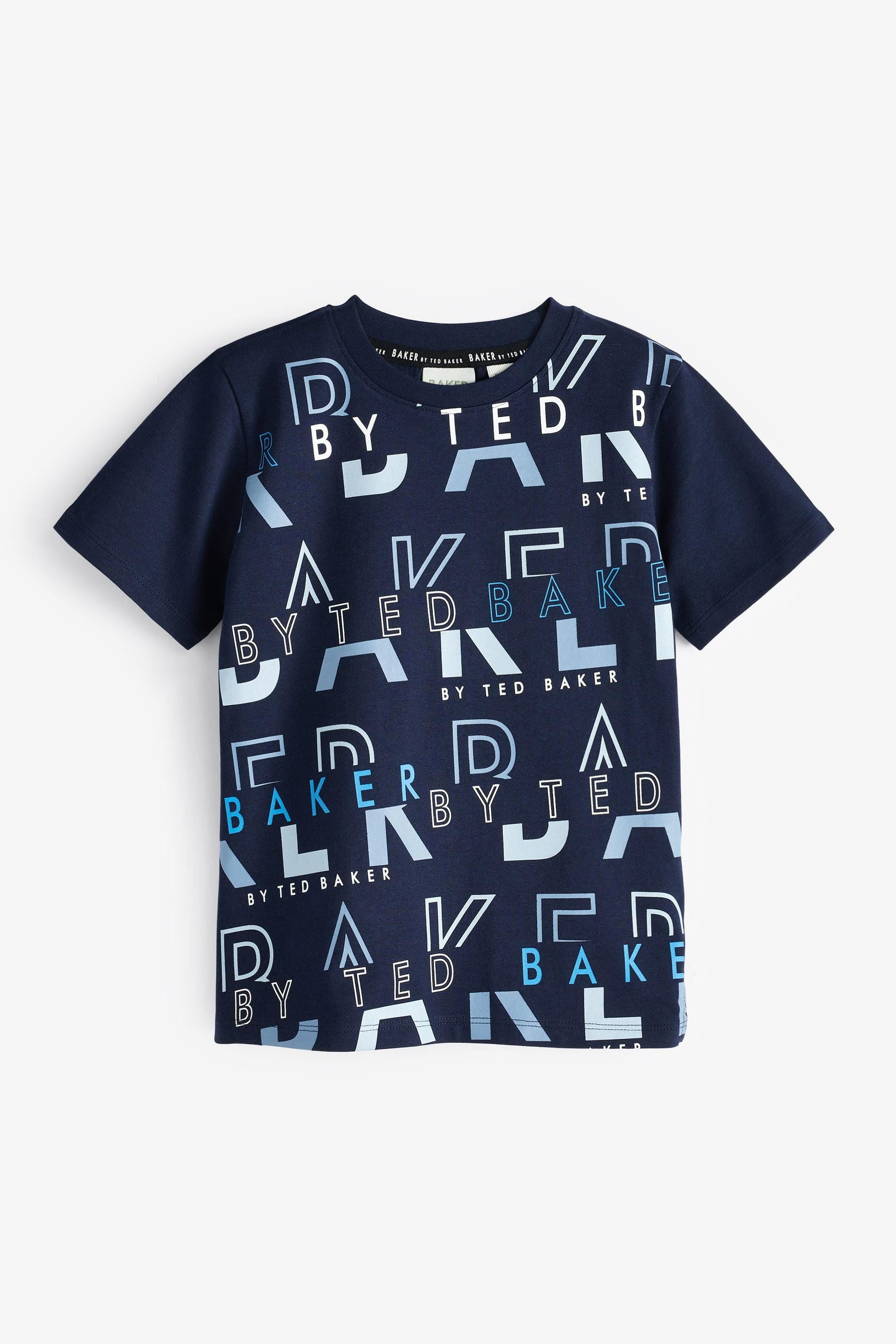 Baker by Ted Baker Navy Graphic T-Shirt