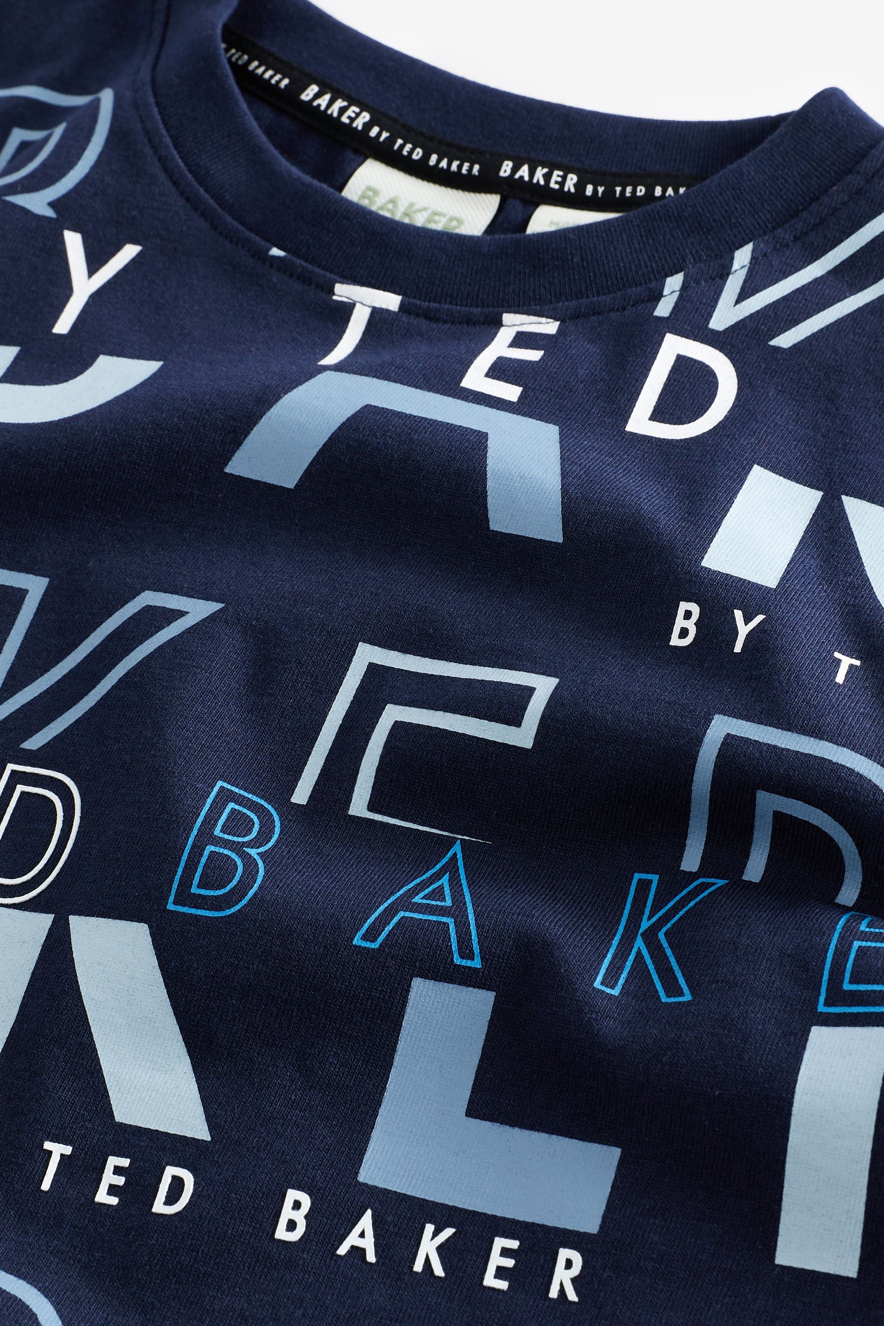 Baker by Ted Baker Navy Graphic T-Shirt