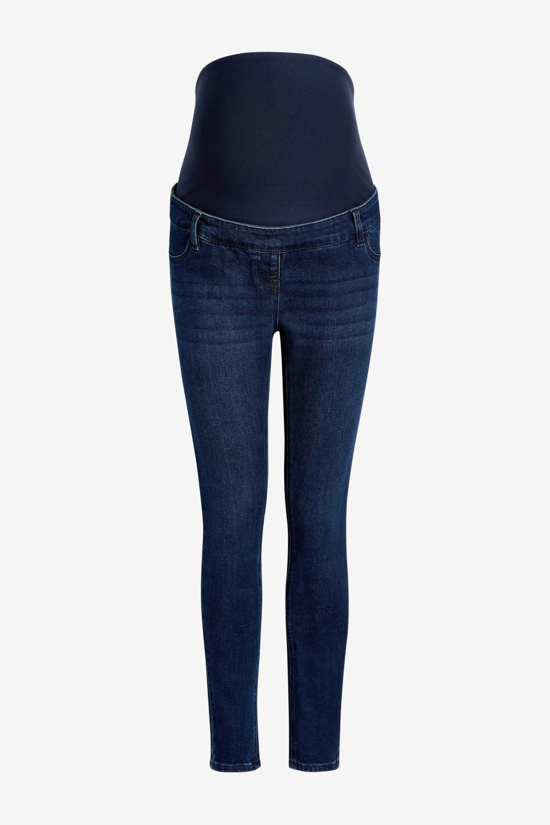 Dark Blue Maternity Skinny Jeans