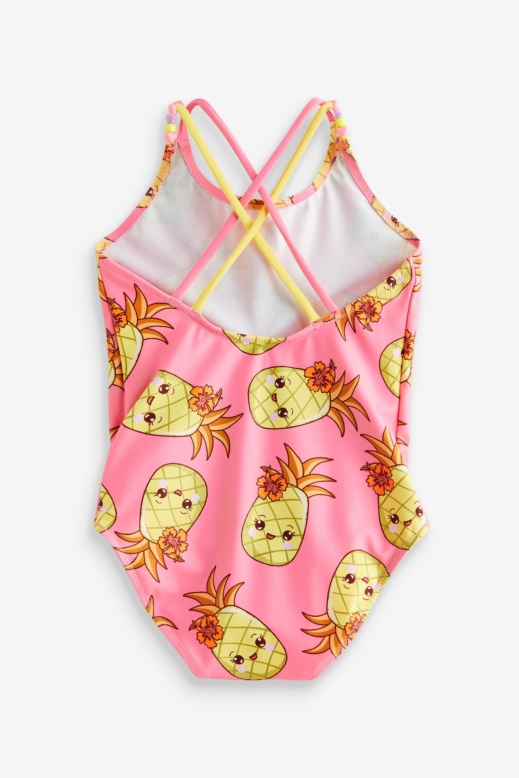 Pink Pineapple Swimsuit (3-16yrs)