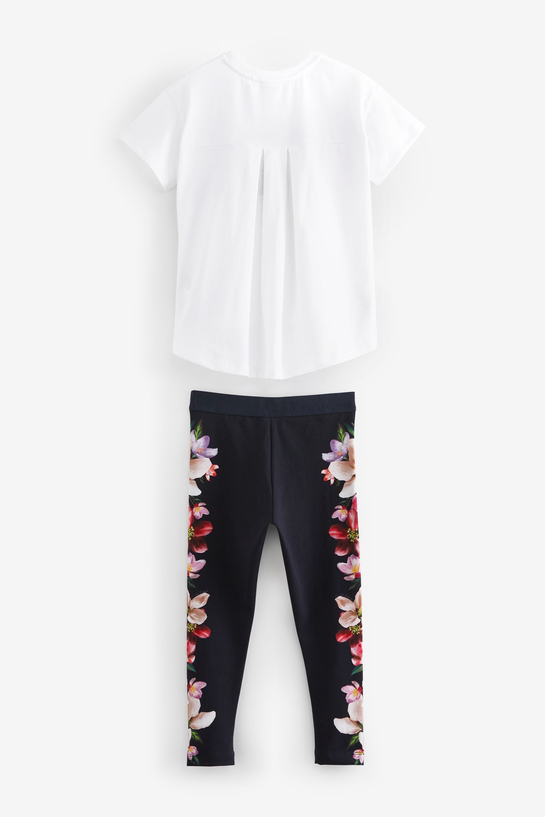 Baker by Ted Baker Floral Legging and Sequin T-Shirt Set