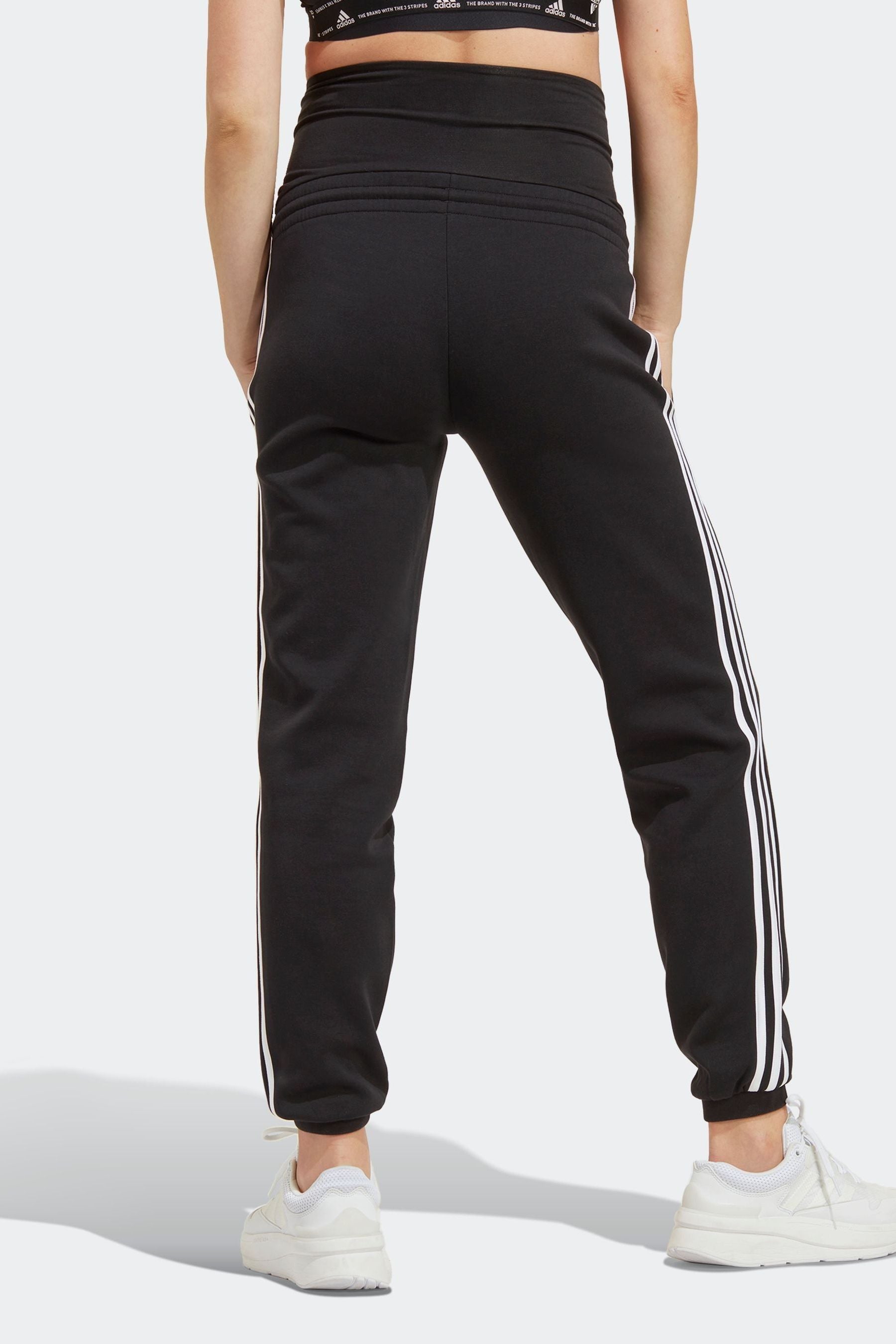 adidas Black Maternity Tracksuit Bottoms