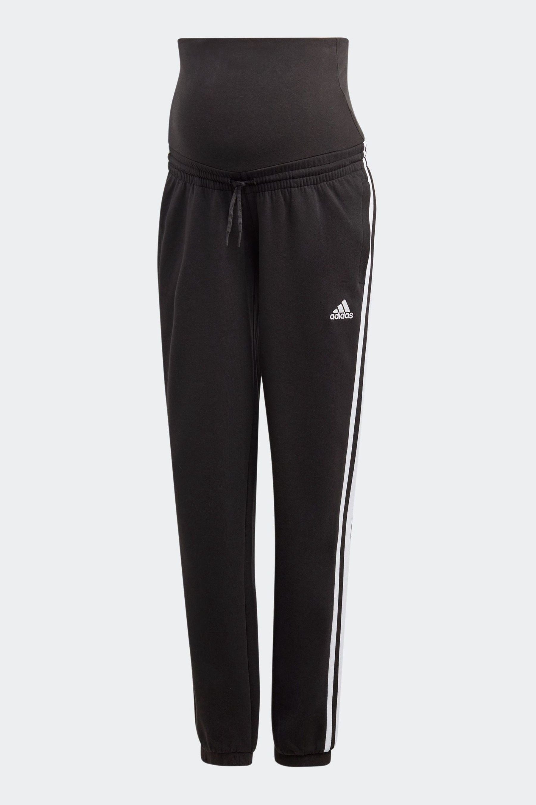 adidas Black Maternity Tracksuit Bottoms