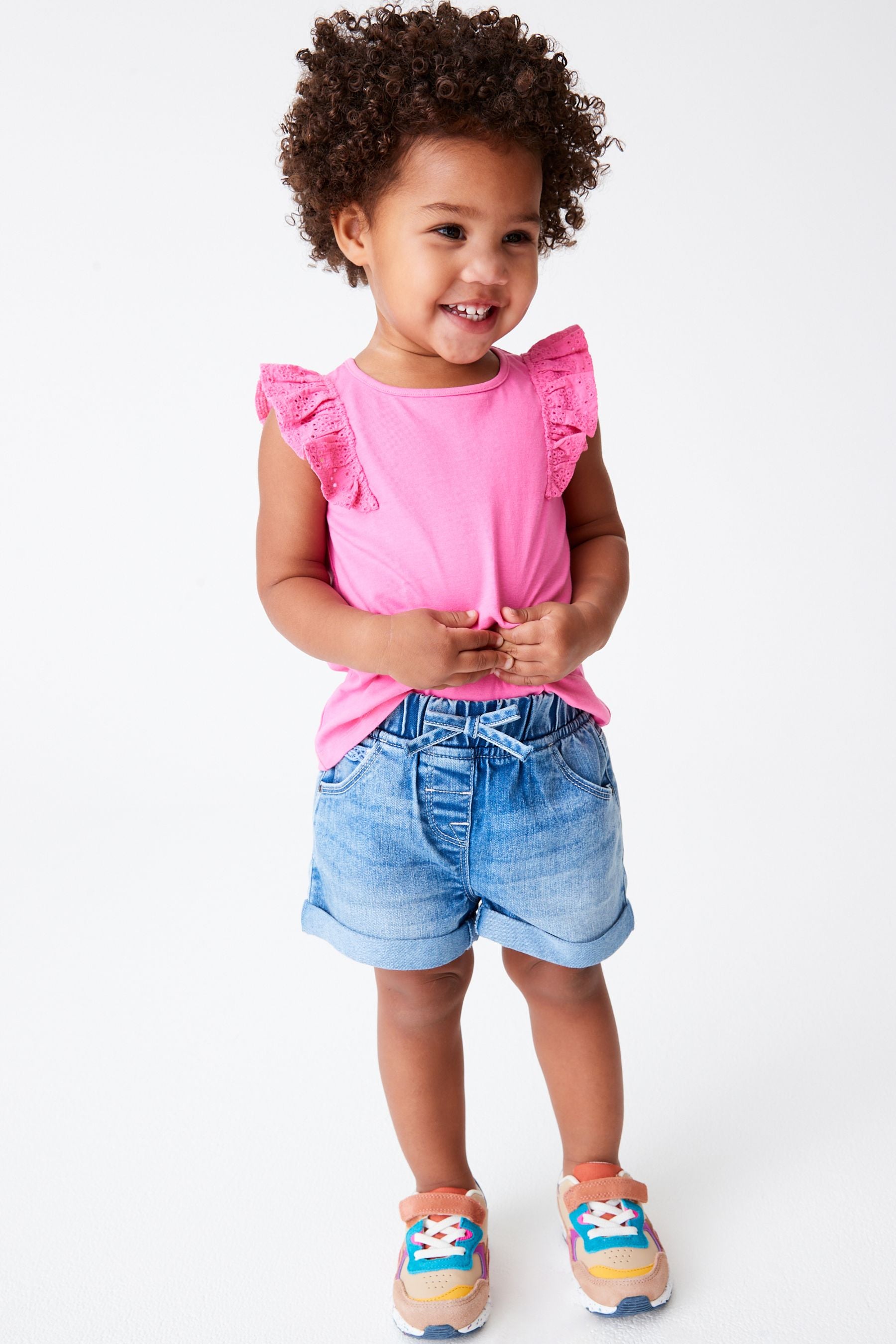 Denim Dark Wash 1 Pack Elasticated Waist Shorts (3mths-10yrs)