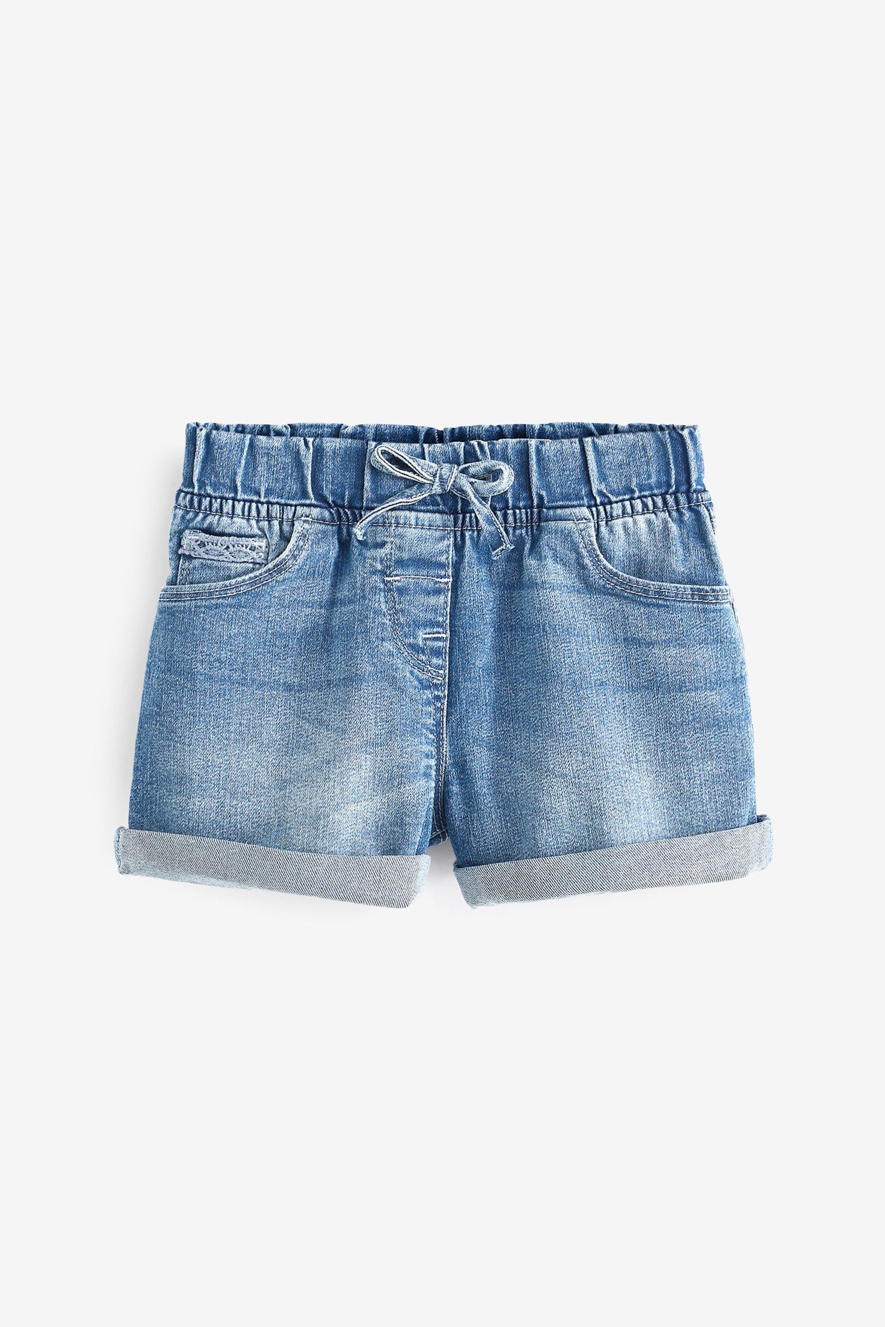 Denim Dark Wash 1 Pack Elasticated Waist Shorts (3mths-10yrs)