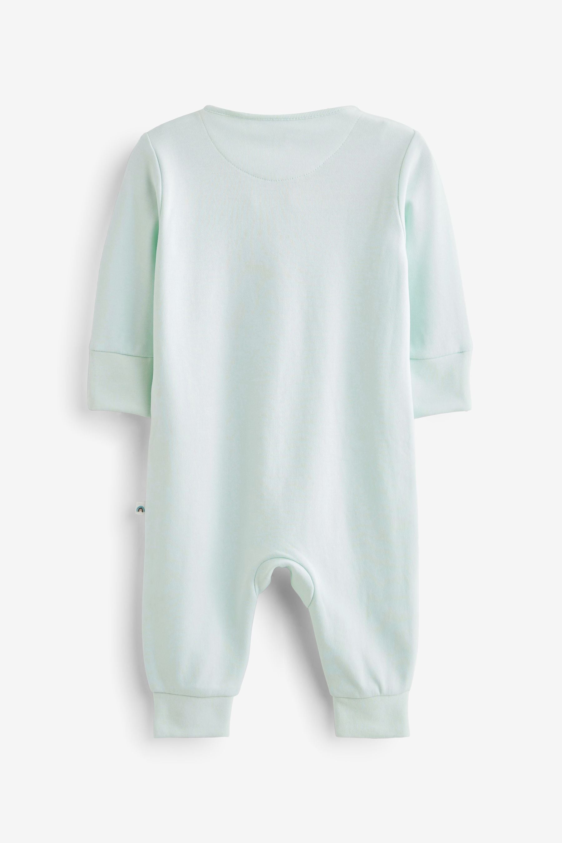 Mint Green I'm New Here Single Sleepsuit (0-9mths)