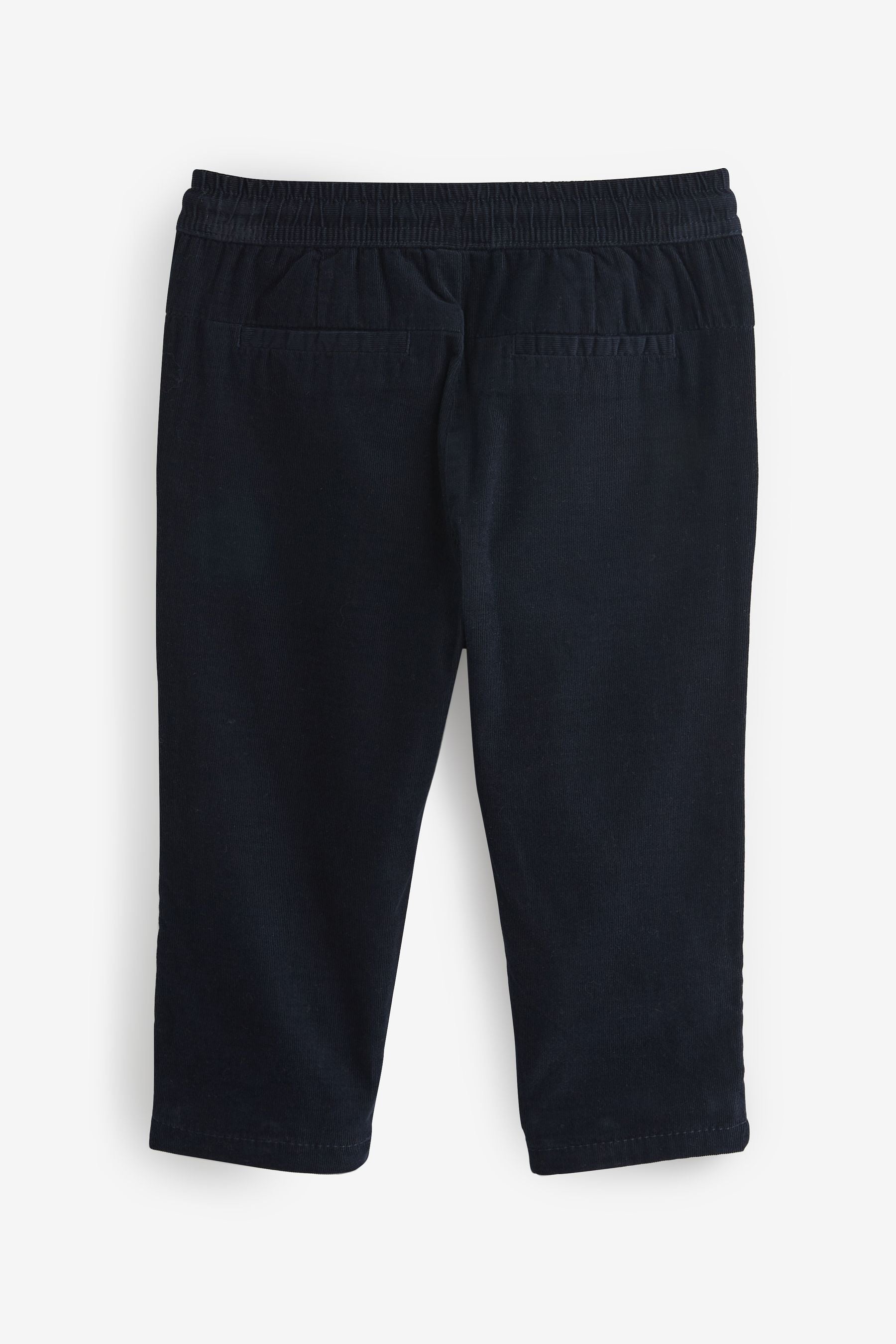 Navy Blue Corduroy Pull-On Trousers (3mths-7yrs)