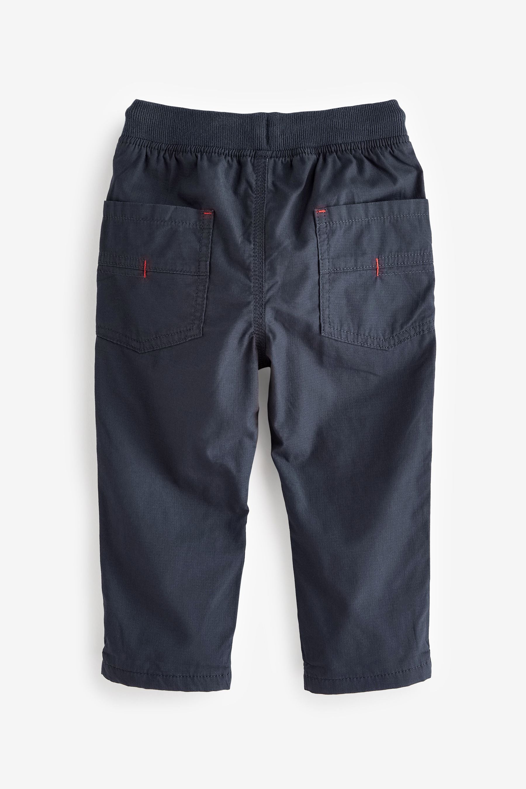 Navy Blue Lined Pull-On Trousers (3mths-7yrs)