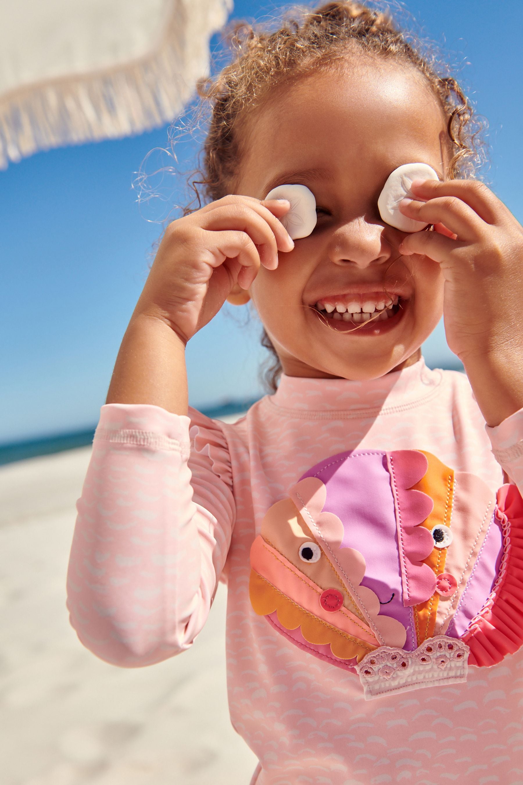 Peach Pink Sunsafe Swim 2 Piece Set (3mths-7yrs)